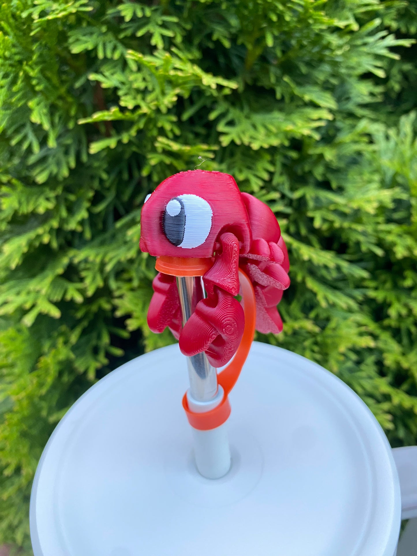 Lobster Straw Topper/ Charm for Stanely Tumblers and other 9.5mm Straws