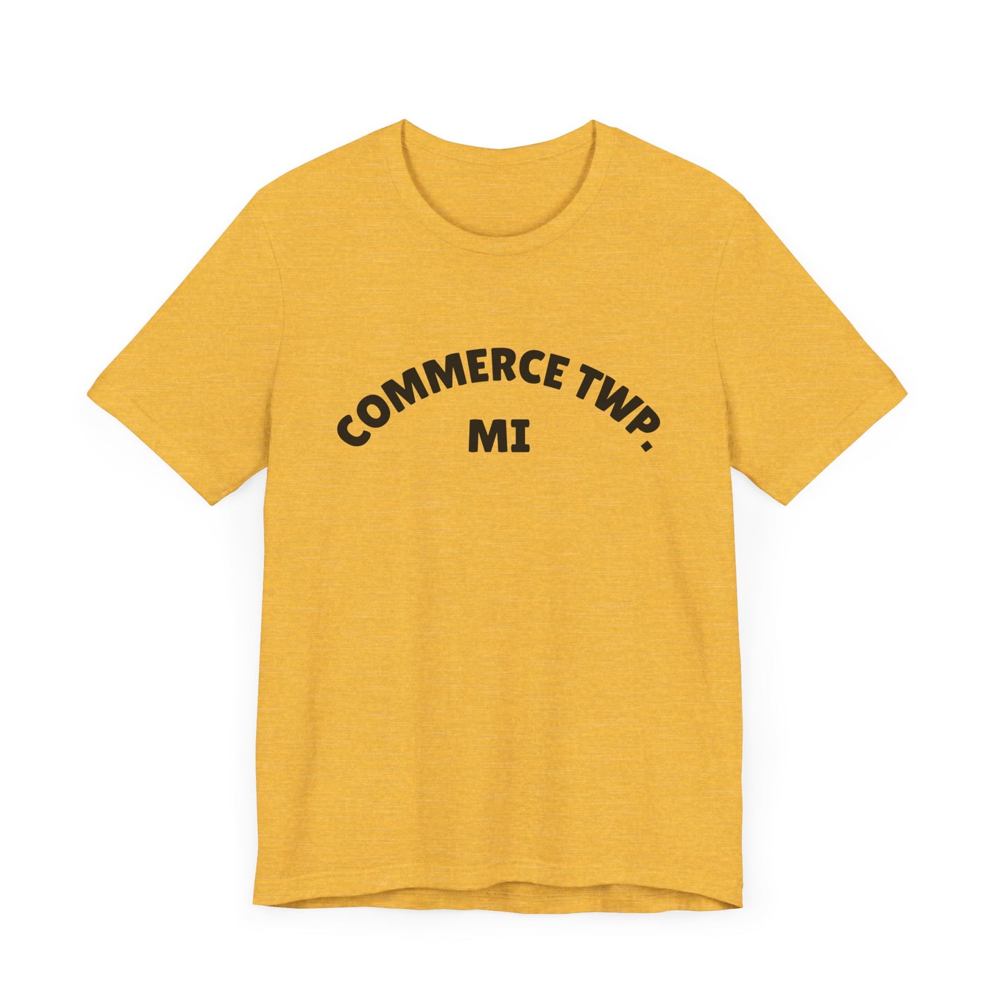 Commerce Twp. Michigan Unisex Jersey Short Sleeve Tee