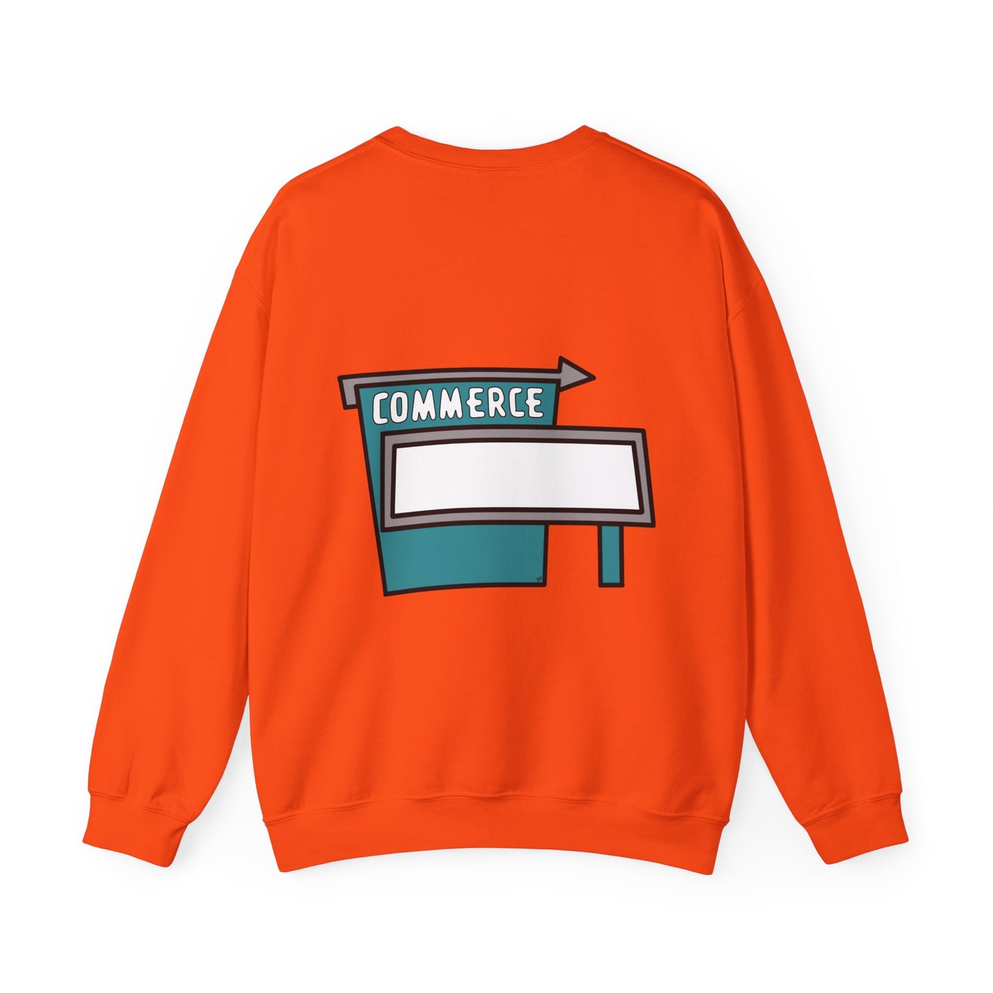 Commerce Drive-In Sign Crewneck Unisex Sweatshirt