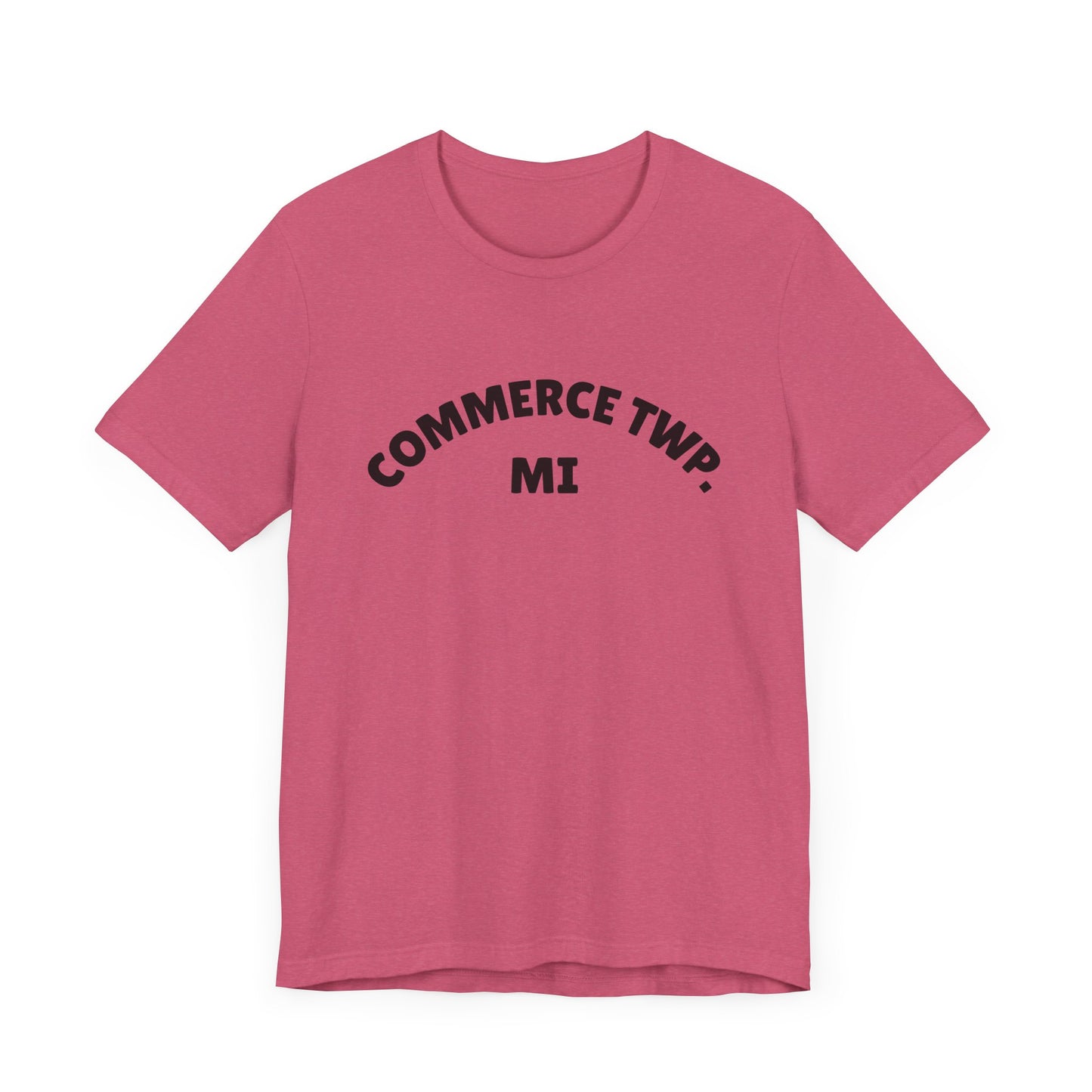 Commerce Twp. Michigan Unisex Jersey Short Sleeve Tee