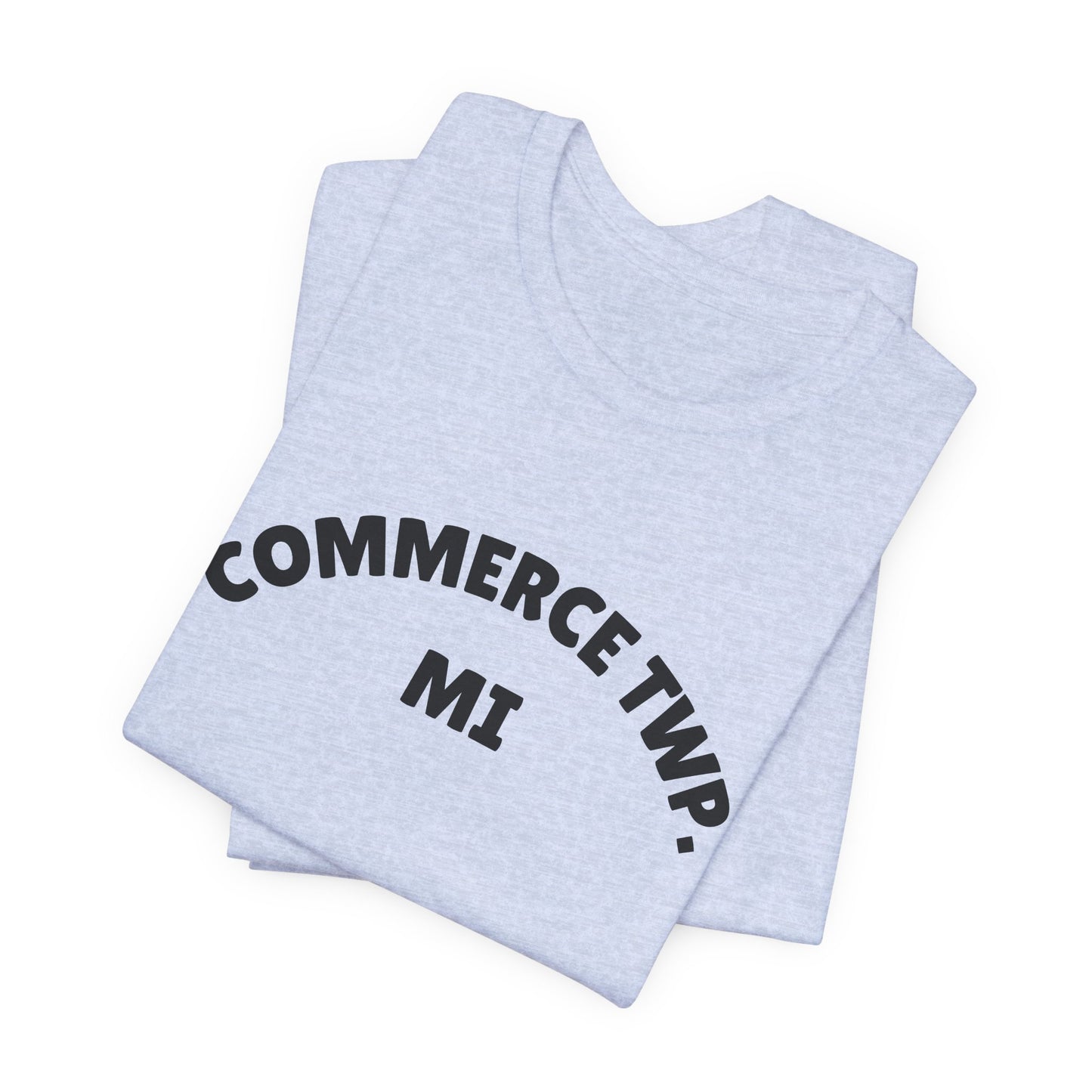 Commerce Twp. Michigan Unisex Jersey Short Sleeve Tee