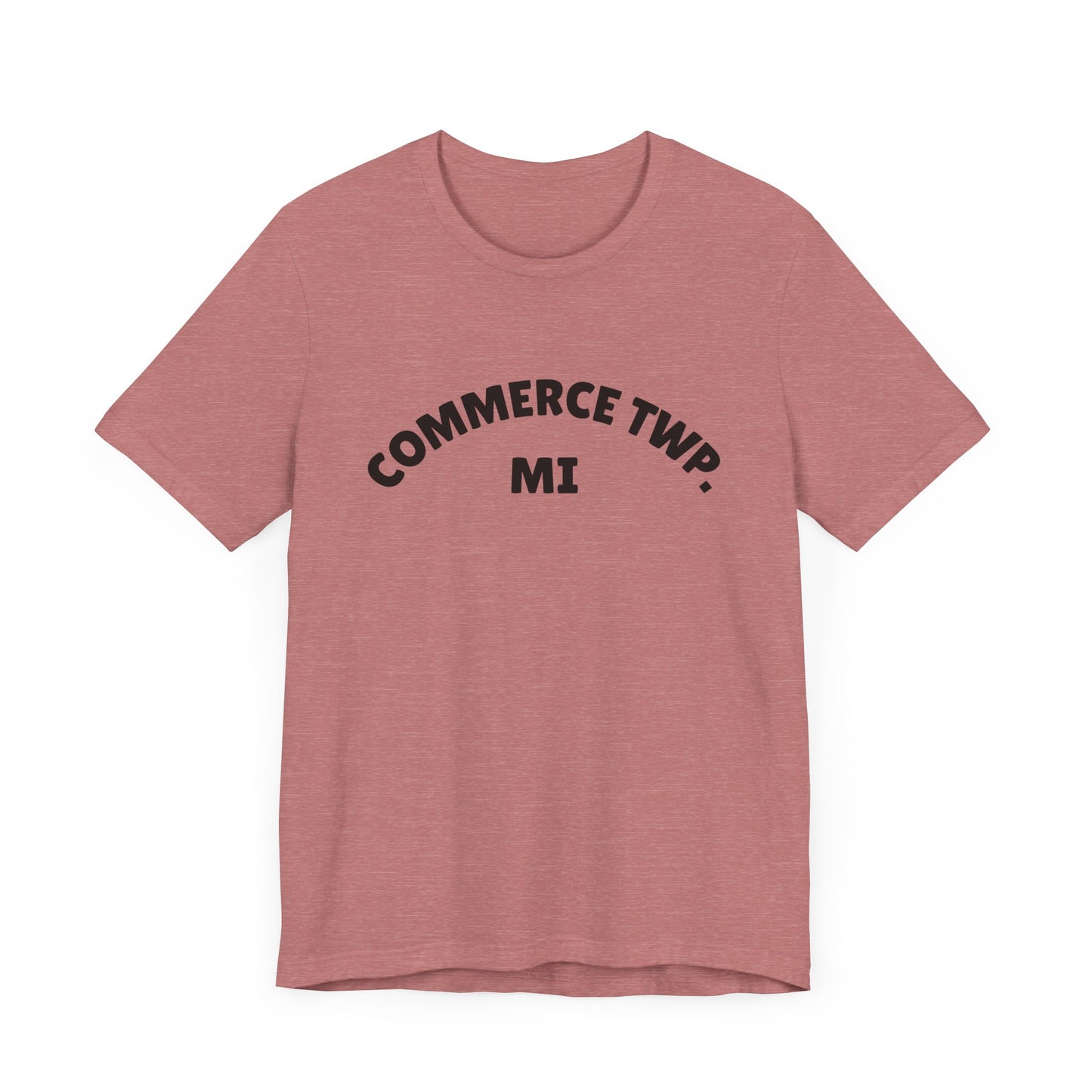 Commerce Twp. Michigan Unisex Jersey Short Sleeve Tee