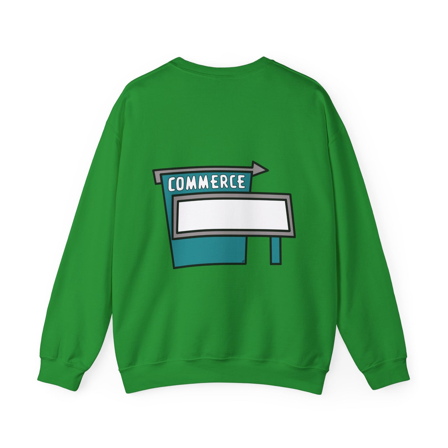 Commerce Drive-In Sign Crewneck Unisex Sweatshirt