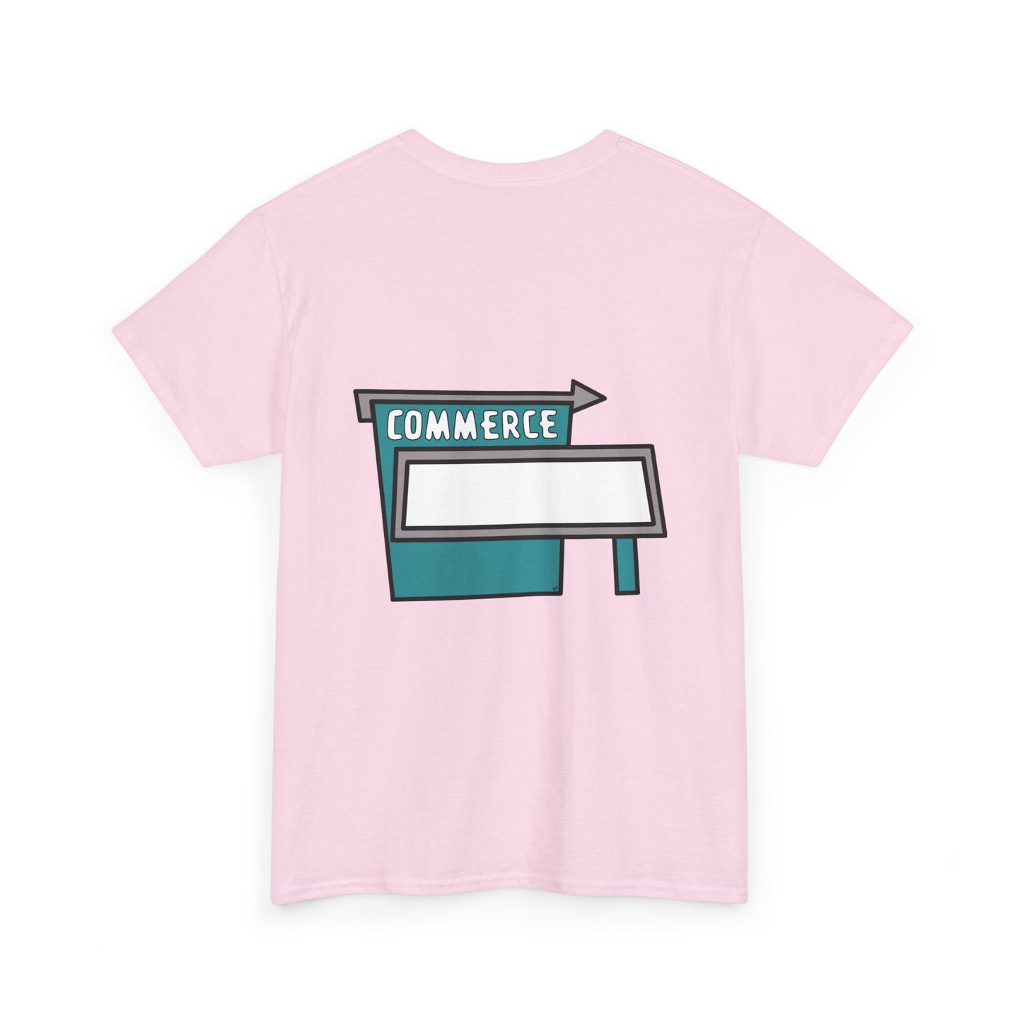 Commerce Drive-In Sign Unisex Heavy Cotton Tee Shirt