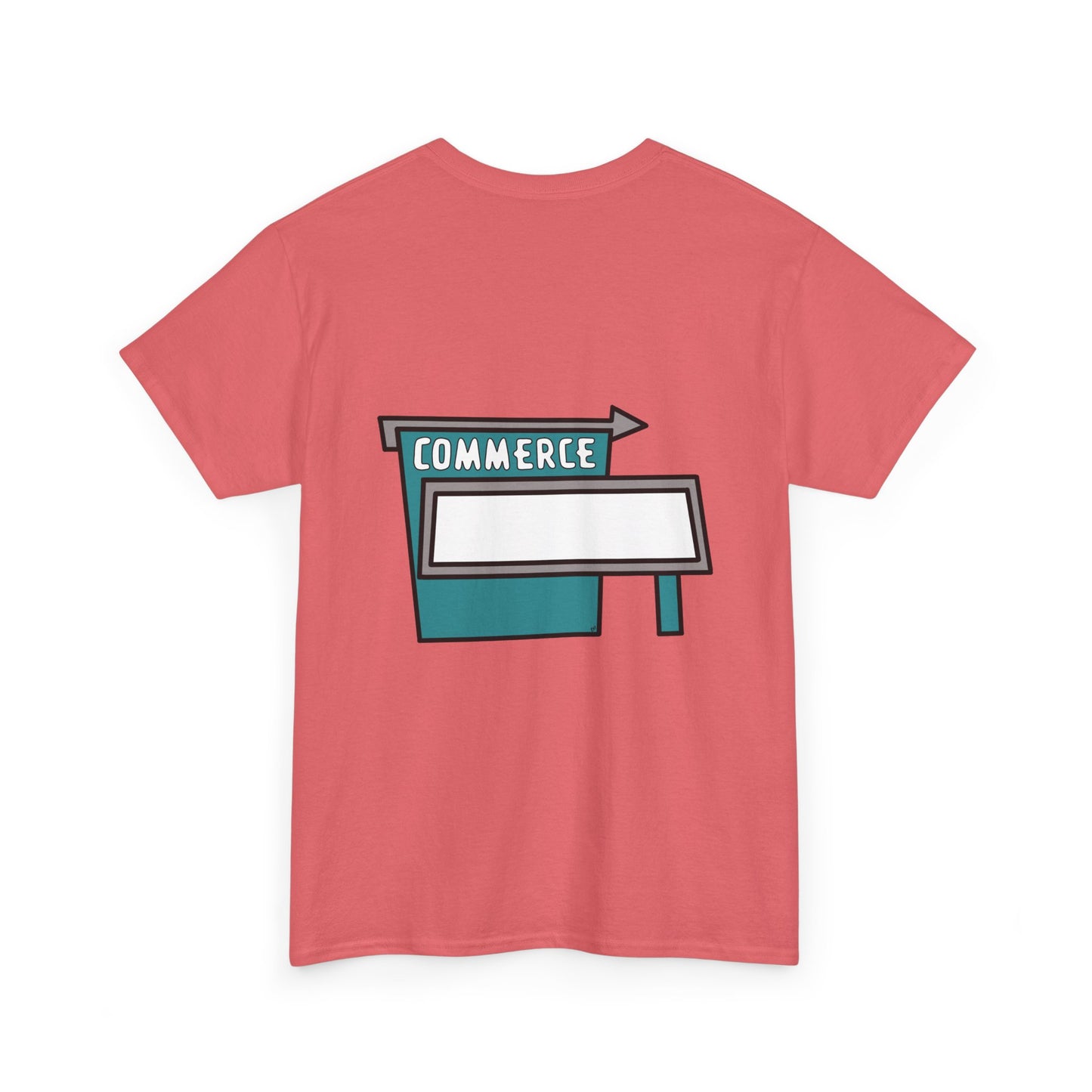 Commerce Drive-In Sign Unisex Heavy Cotton Tee Shirt