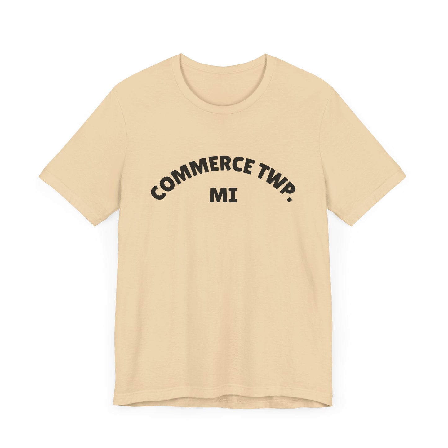 Commerce Twp. Michigan Unisex Jersey Short Sleeve Tee