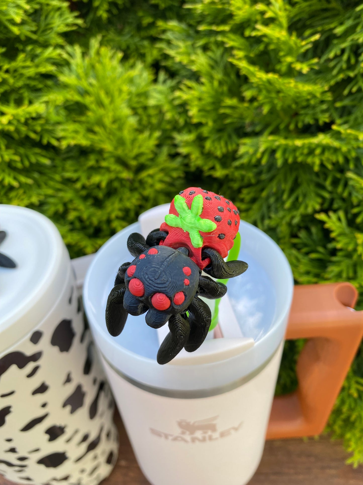 Spider Straw Topper/ Charm for Stanely Tumblers and other 9.5mm Straws