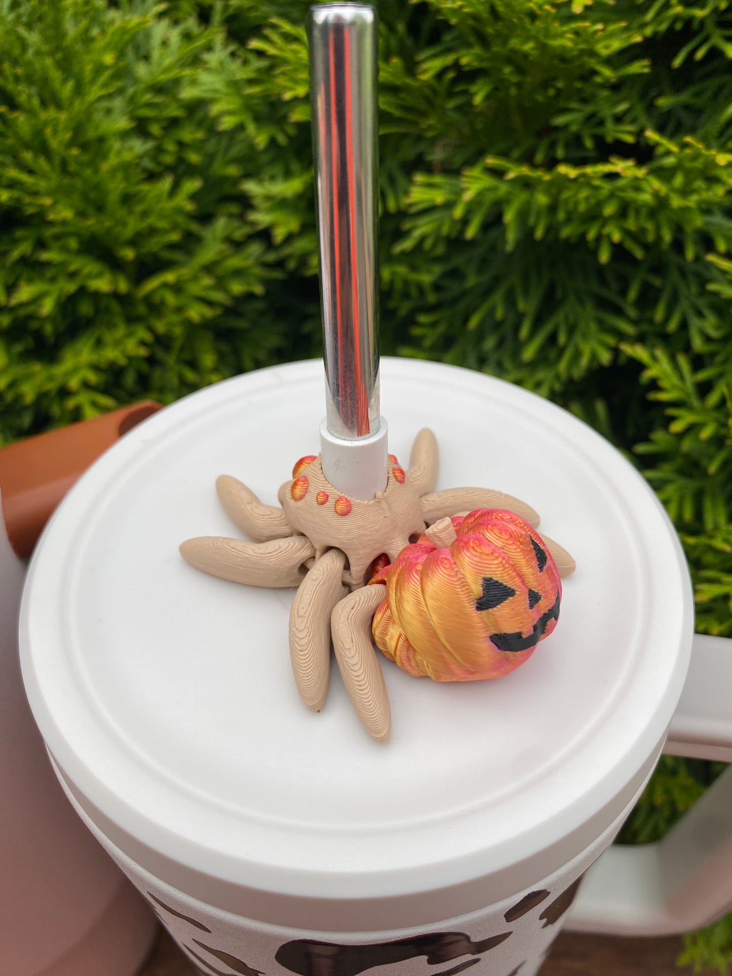 Spider Straw Topper/ Charm for Stanely Tumblers and other 9.5mm Straws