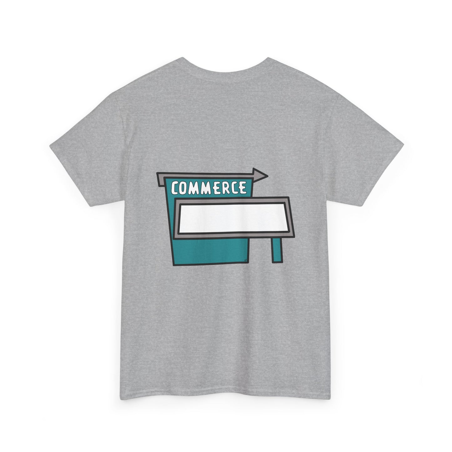 Commerce Drive-In Sign Unisex Heavy Cotton Tee Shirt