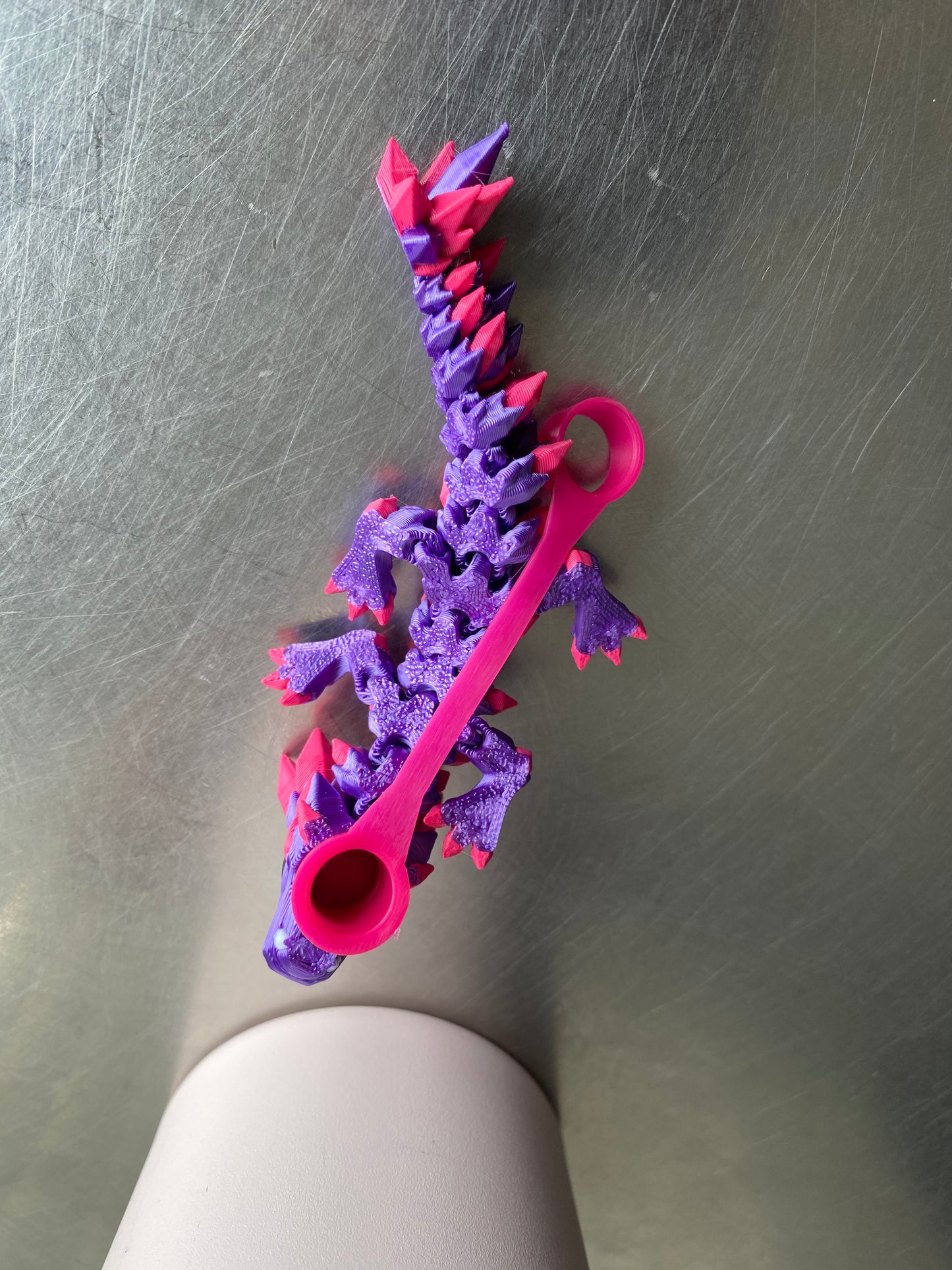 Baby Crystal Dragon Straw Buddies Charm Topper For Stanley Tumbler Straws Or Other 9.5m Straws