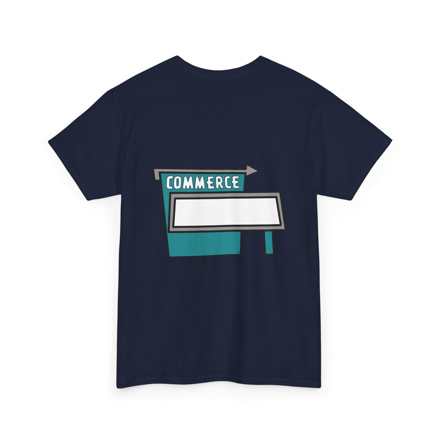 Commerce Drive-In Sign Unisex Heavy Cotton Tee Shirt