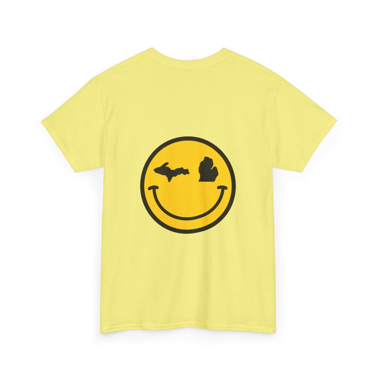 Unisex Michigan Smiley Face Tee