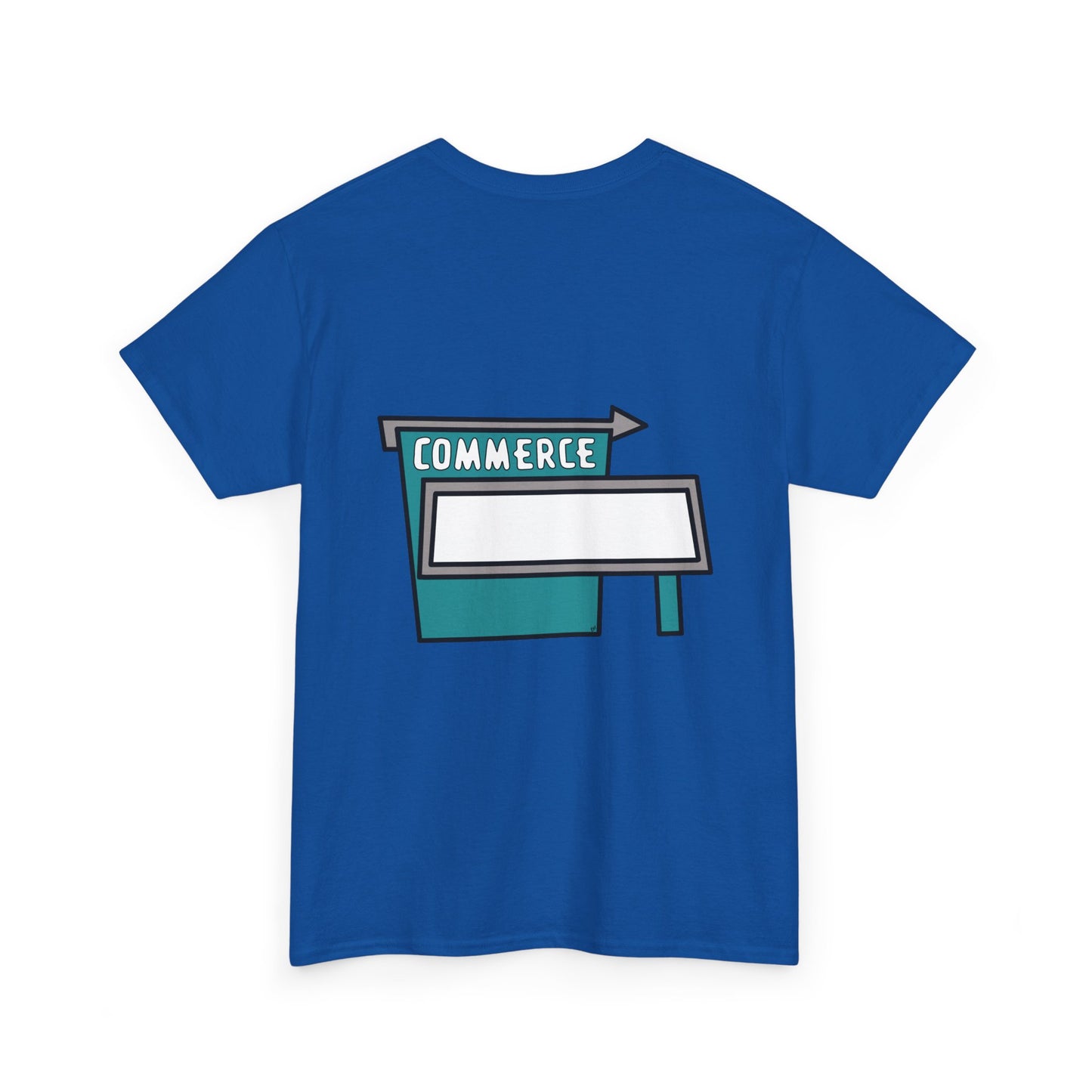 Commerce Drive-In Sign Unisex Heavy Cotton Tee Shirt