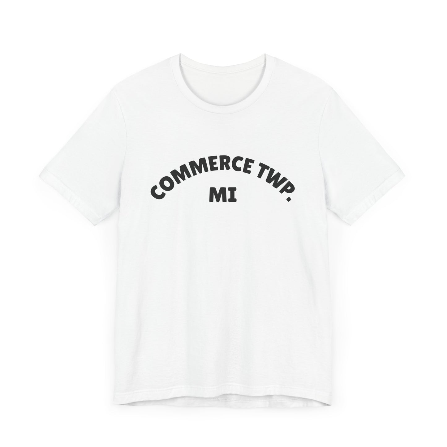 Commerce Twp. Michigan Unisex Jersey Short Sleeve Tee