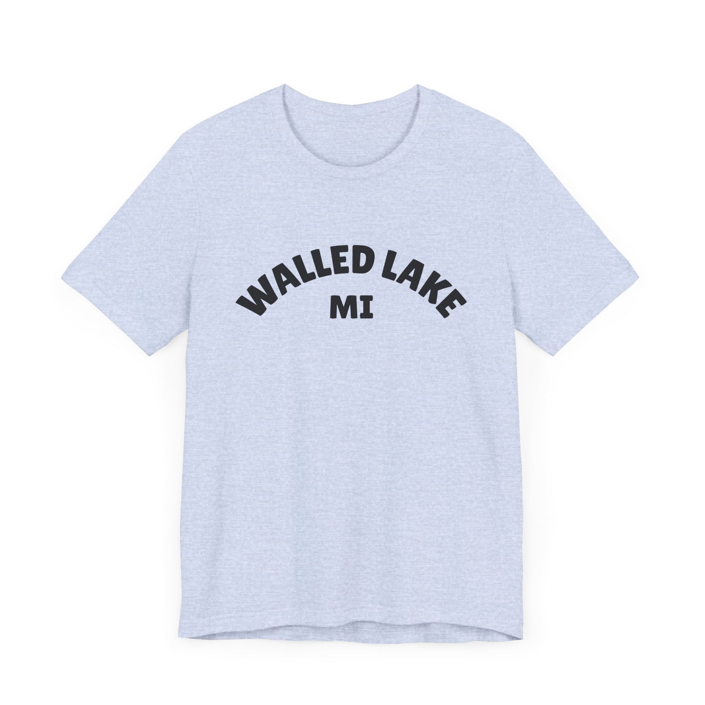 Walled Lake, Michigan Unisex Jersey Short Sleeve Tee