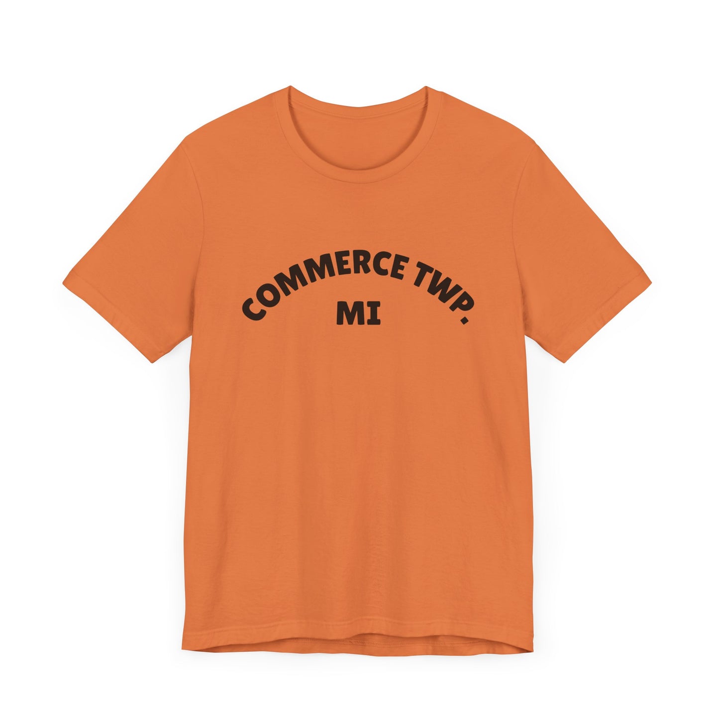 Commerce Twp. Michigan Unisex Jersey Short Sleeve Tee