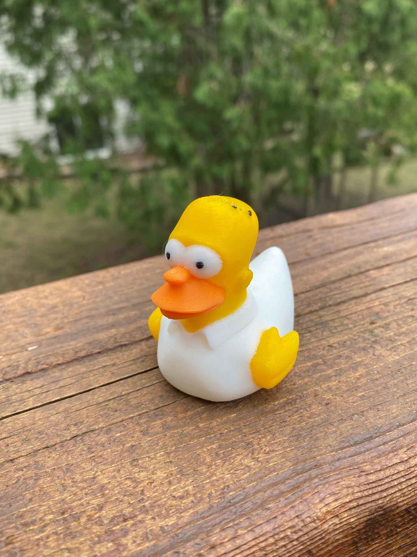 Homer Duck Miniature Figurine For Jeep Wrangler Dashboard