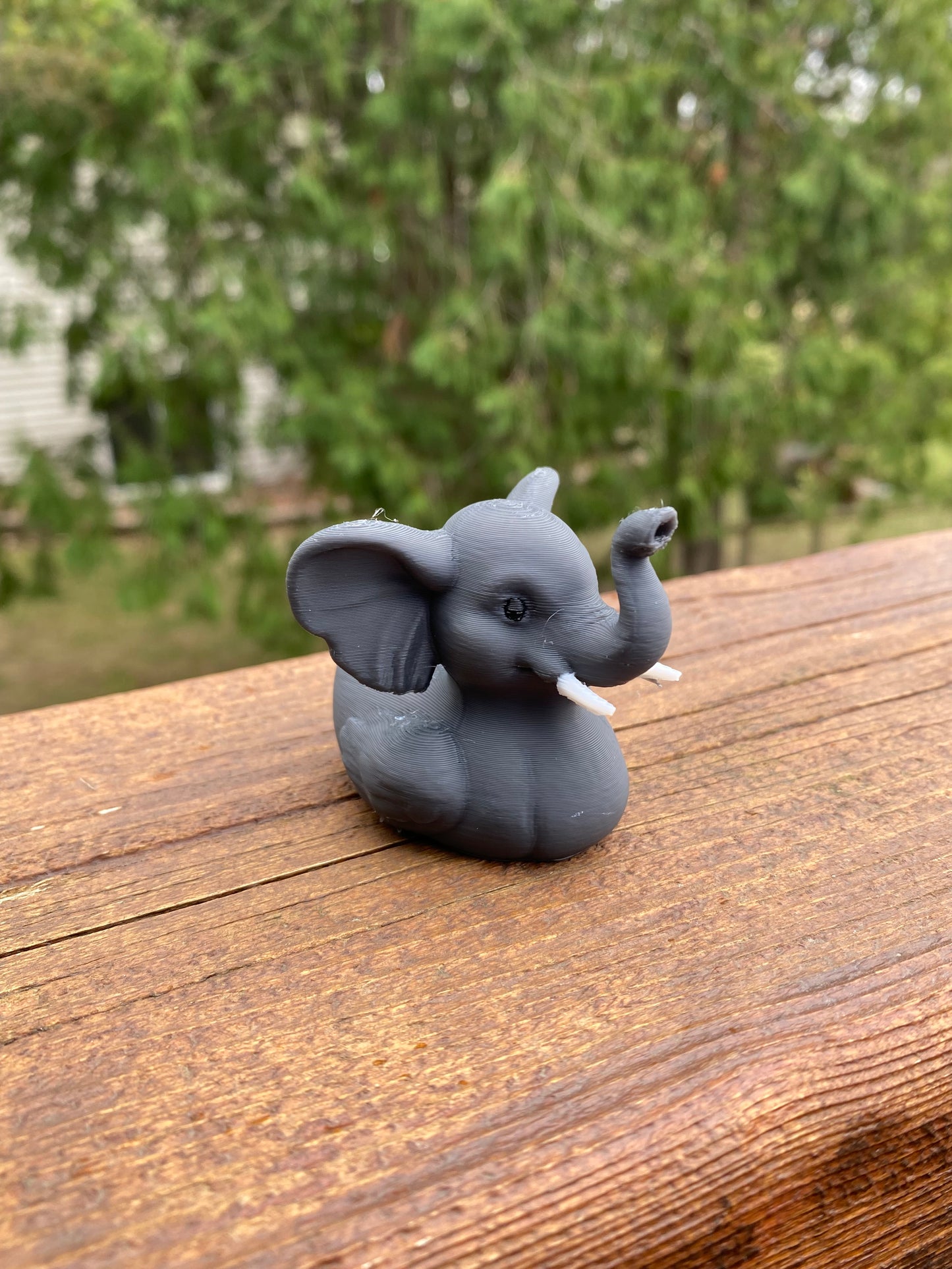 Elephant Duck Miniature Figurine For Jeep Wrangler Dashboard