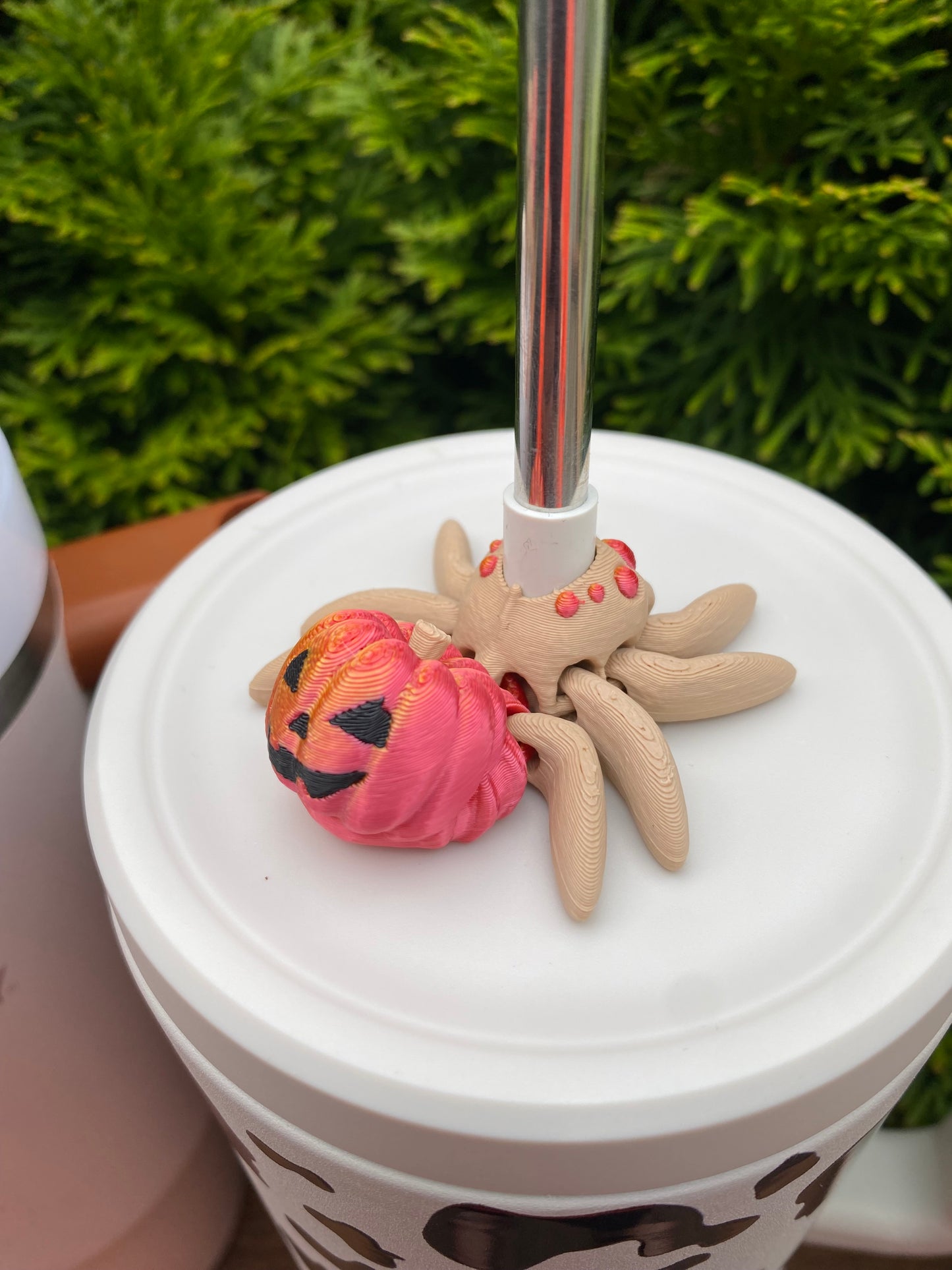 Spider Straw Topper/ Charm for Stanely Tumblers and other 9.5mm Straws