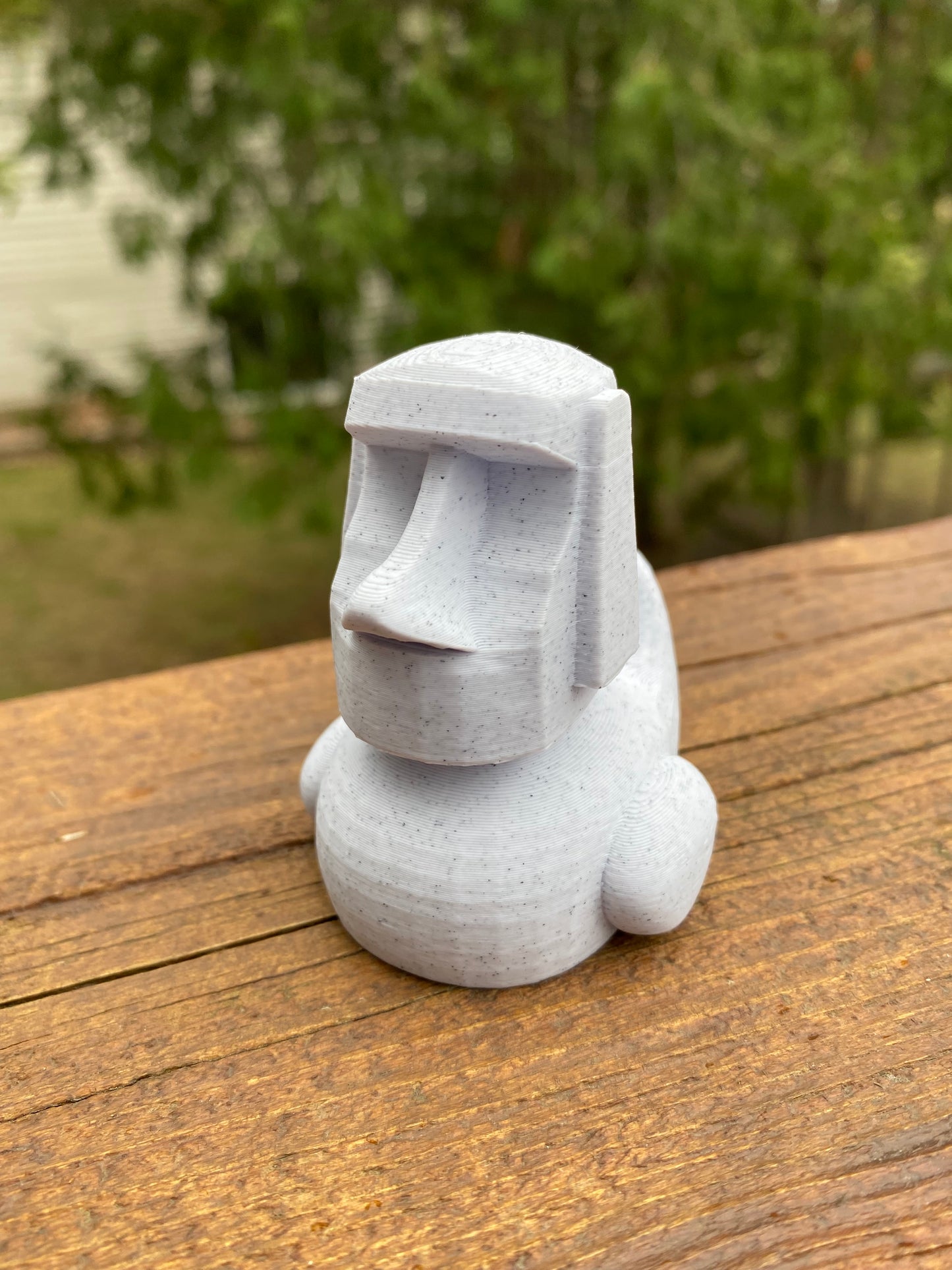 Moai Easter Island Duck Miniature Figurine For Jeep Wrangler Dashboard