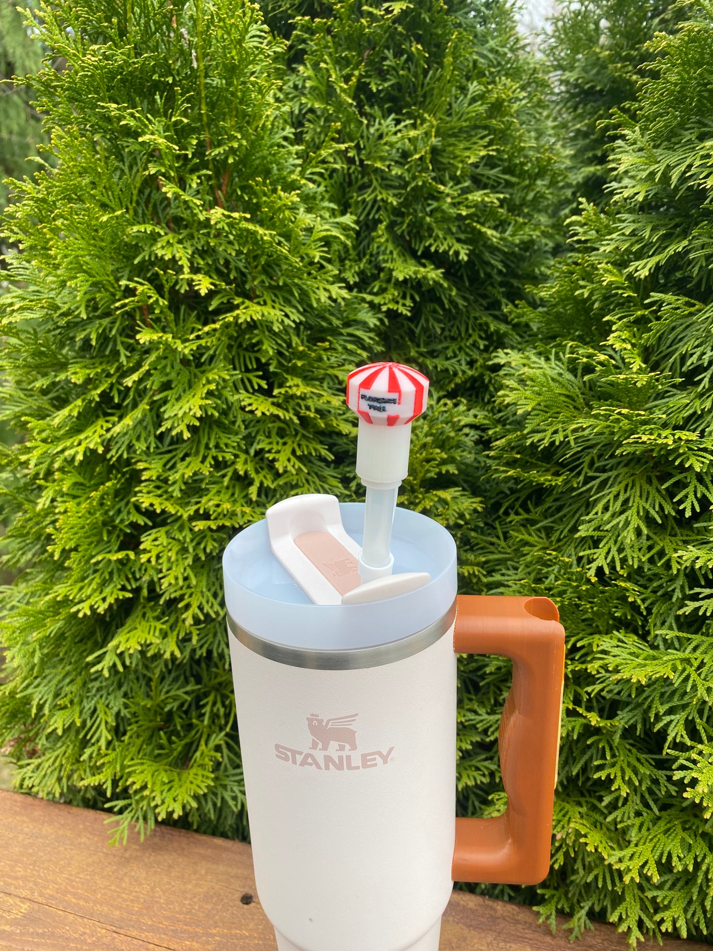 Florence Yall Water Tower Florence Kentucky Straw Topper/ Charm for Stanely Tumblers and other 9.5mm Straws