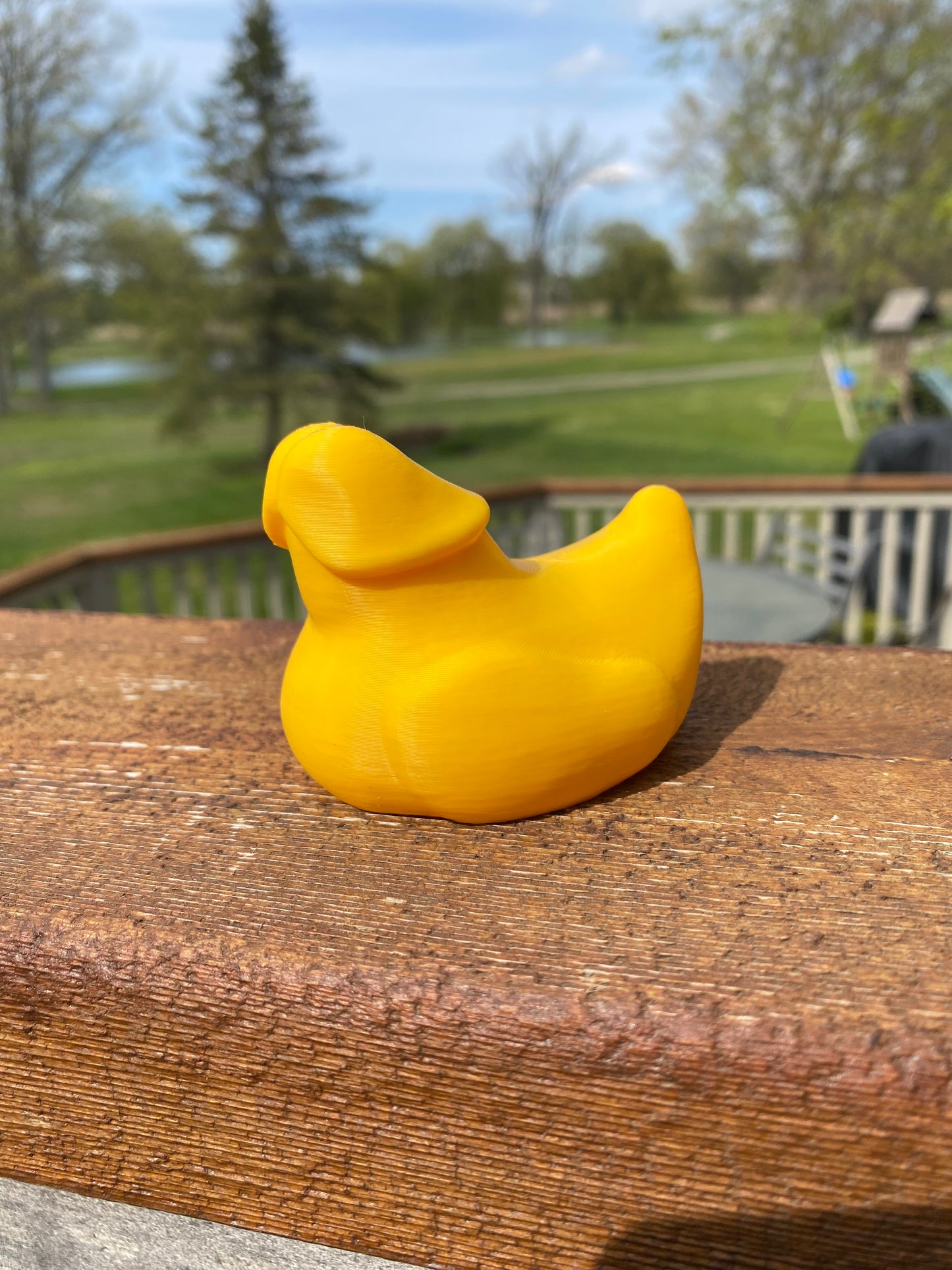 Prank Weenie Duck Miniature Figurine For Jeep Wrangler Dashboard
