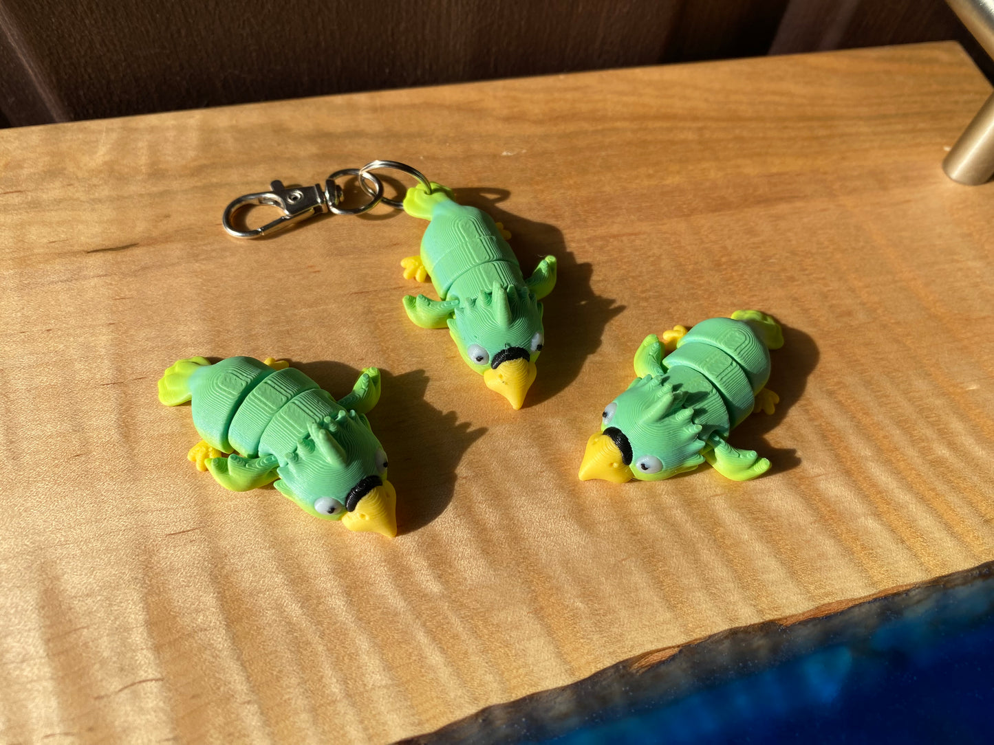Parrot Fidget Toys and Keychains