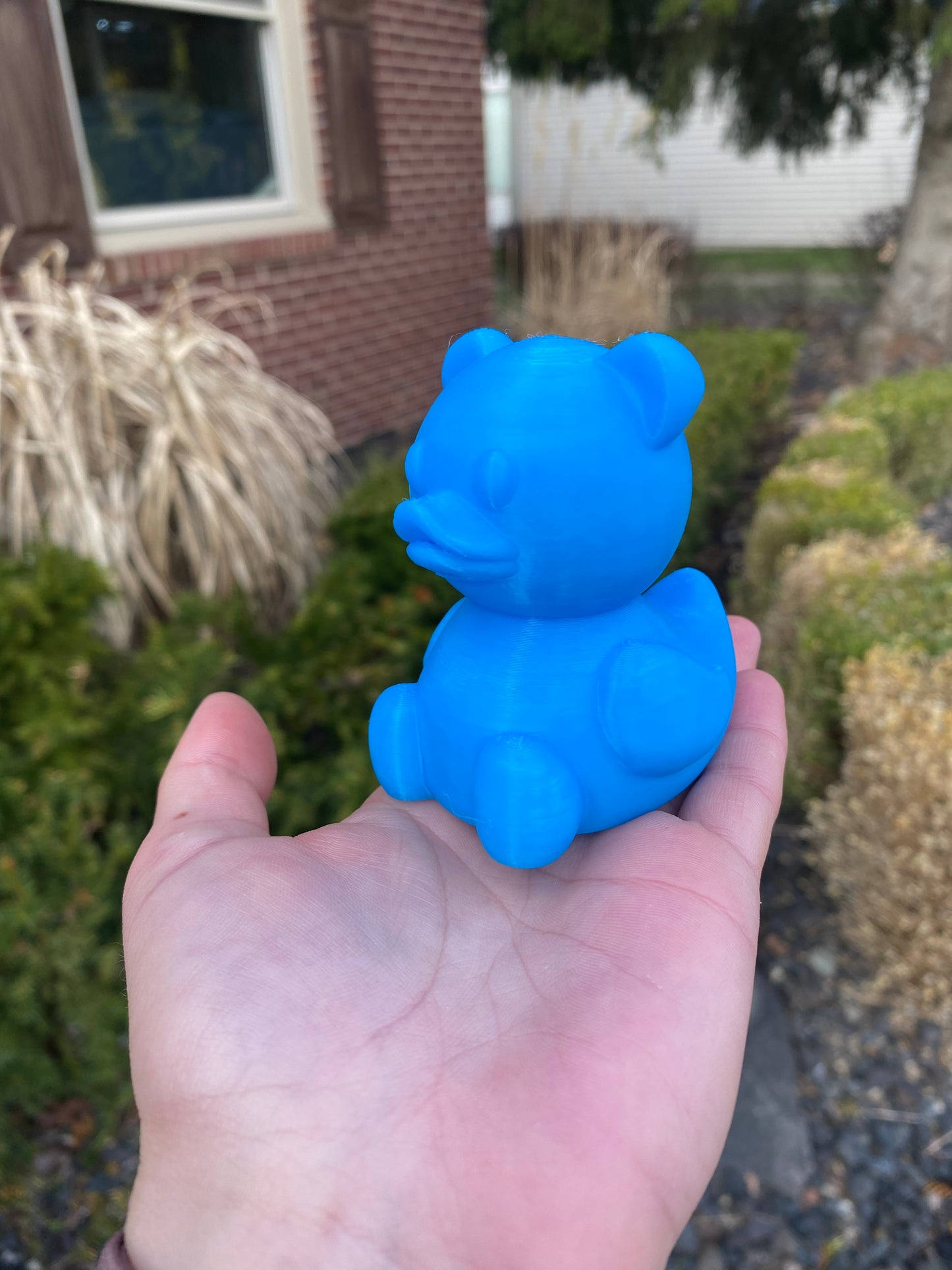 Gummy Bear Duck Miniature Figurine For Jeep Wrangler Dashboard
