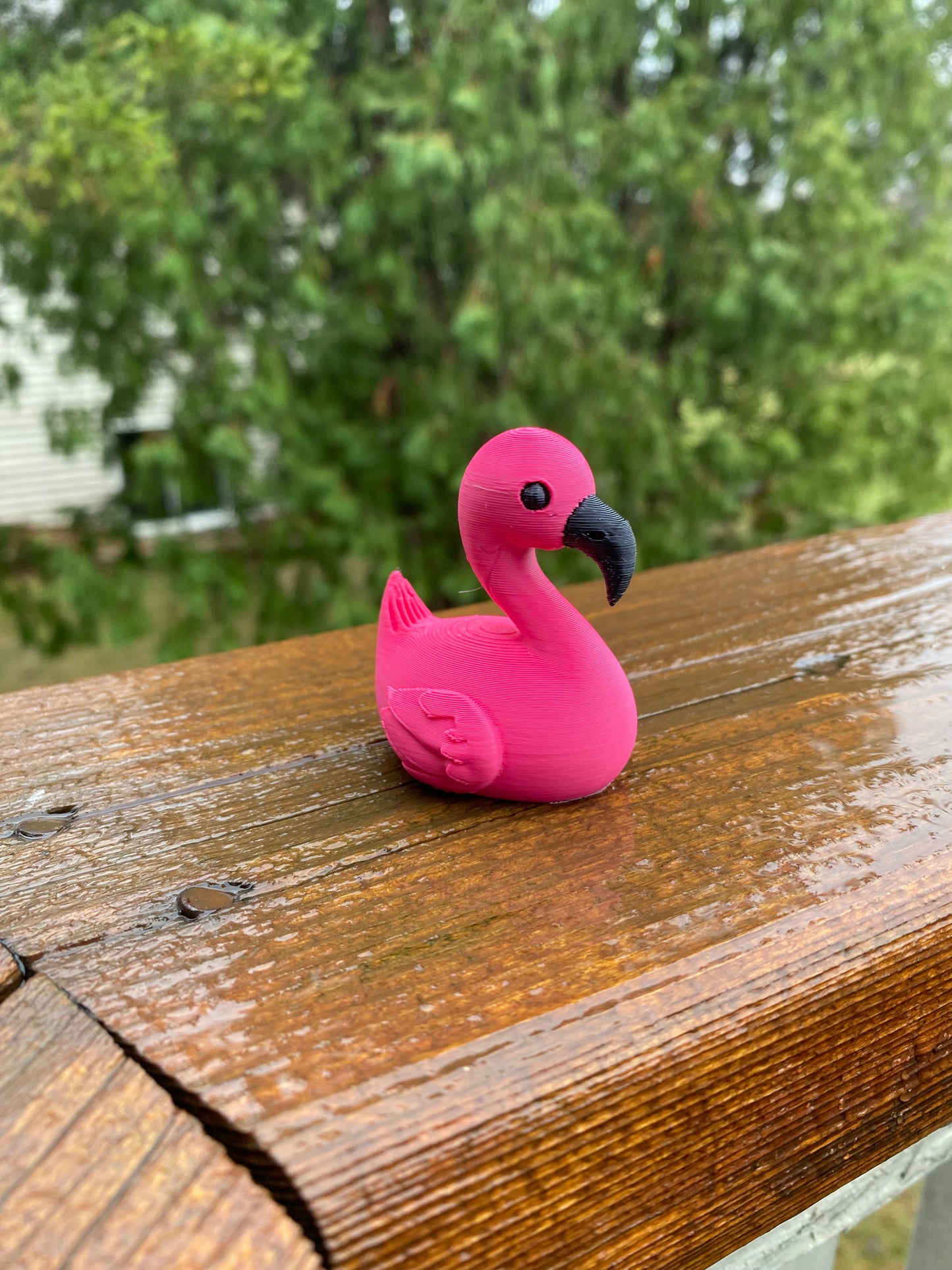 Flamingo Duck Miniature Figurine For Jeep Wrangler Dashboard
