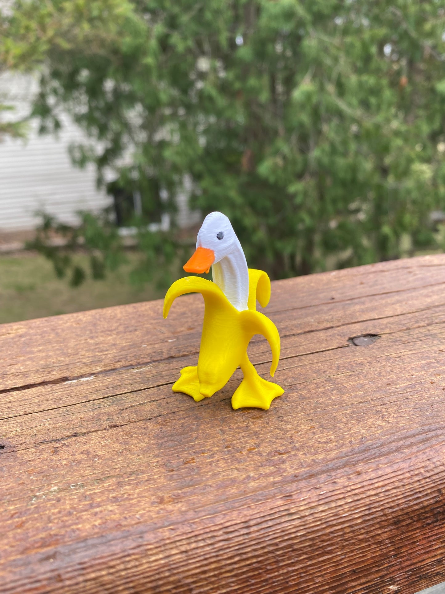 Banana Duck Miniature Figurine For Jeep Wrangler Dashboard