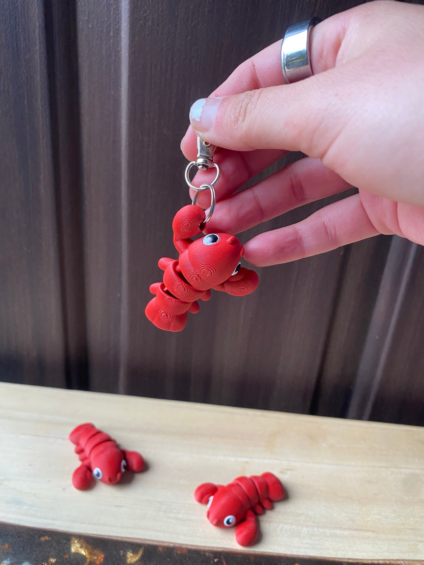 Lobster Fidget Toys and Keychains