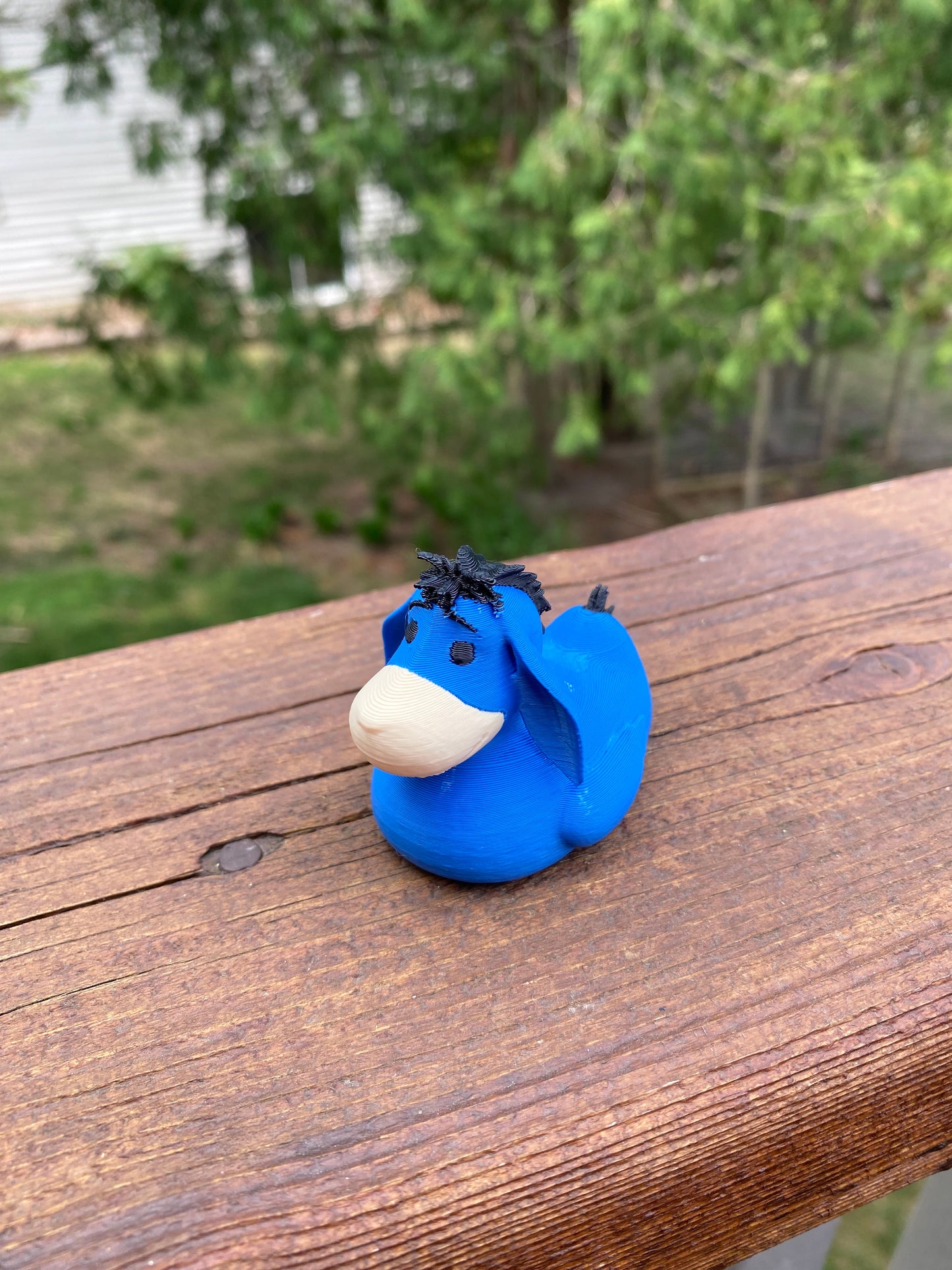 Eeyore Duck Miniature Figurine For Jeep Wrangler Dashboard