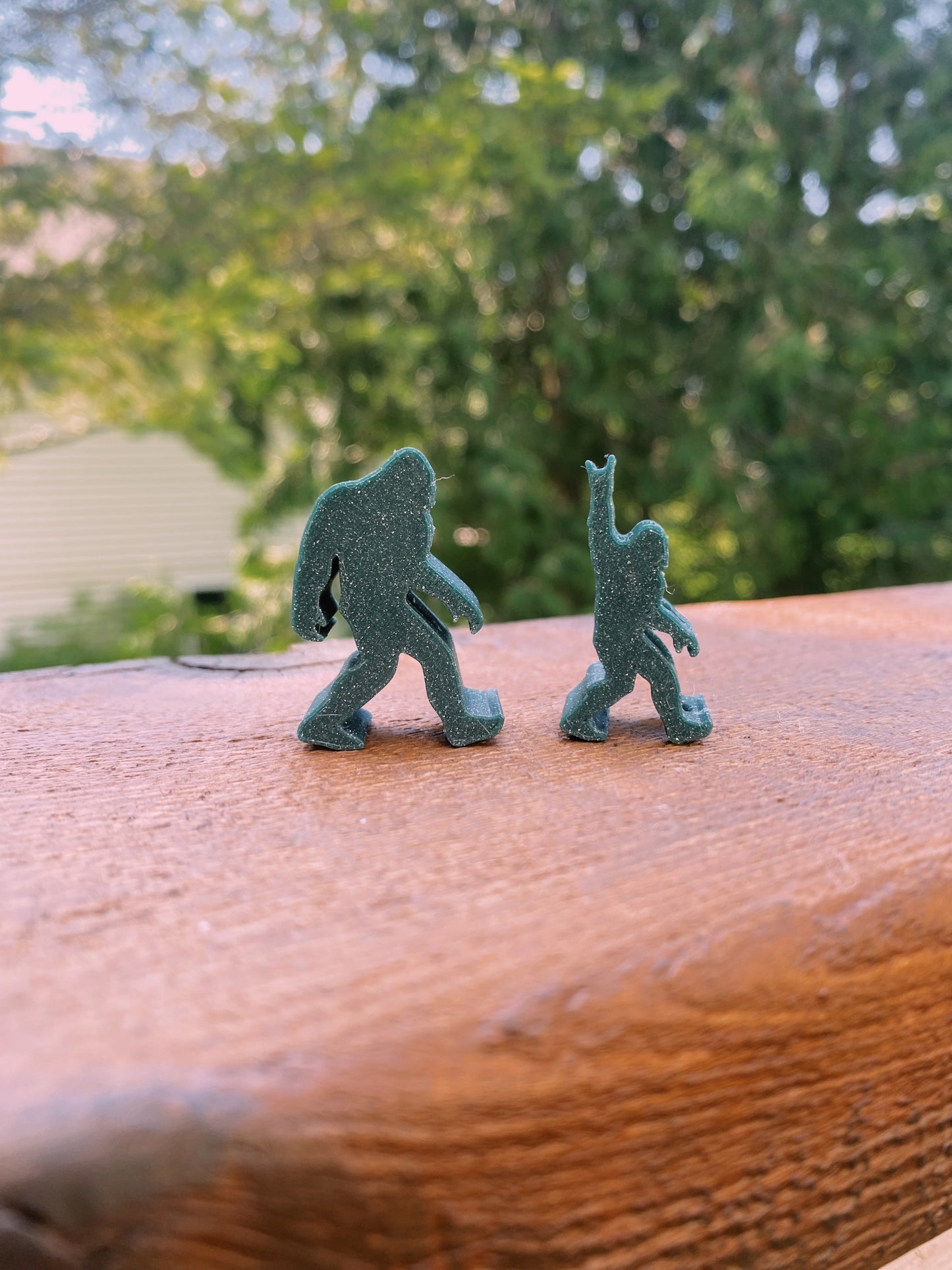 Sasquatch Big Foot Straw Toppers/ Charms for Stanley Tumblers and other 9.5mm Straws 3D Printed