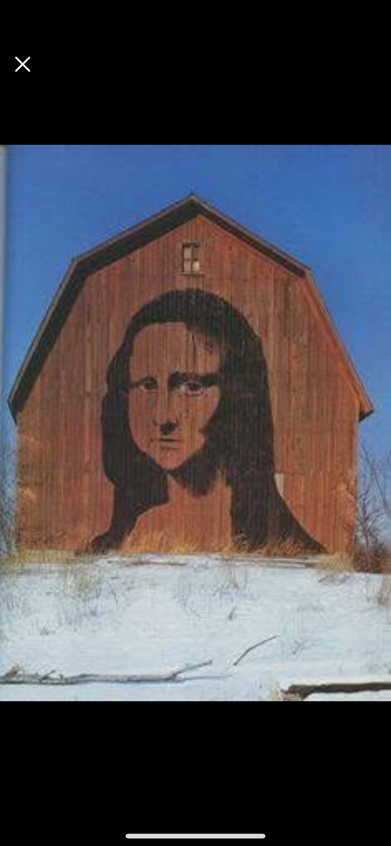 Mona Lisa Barn Haggerty Rd. West Bloomfield, Michigan Miniature Replica Desk/Tree Ornaments