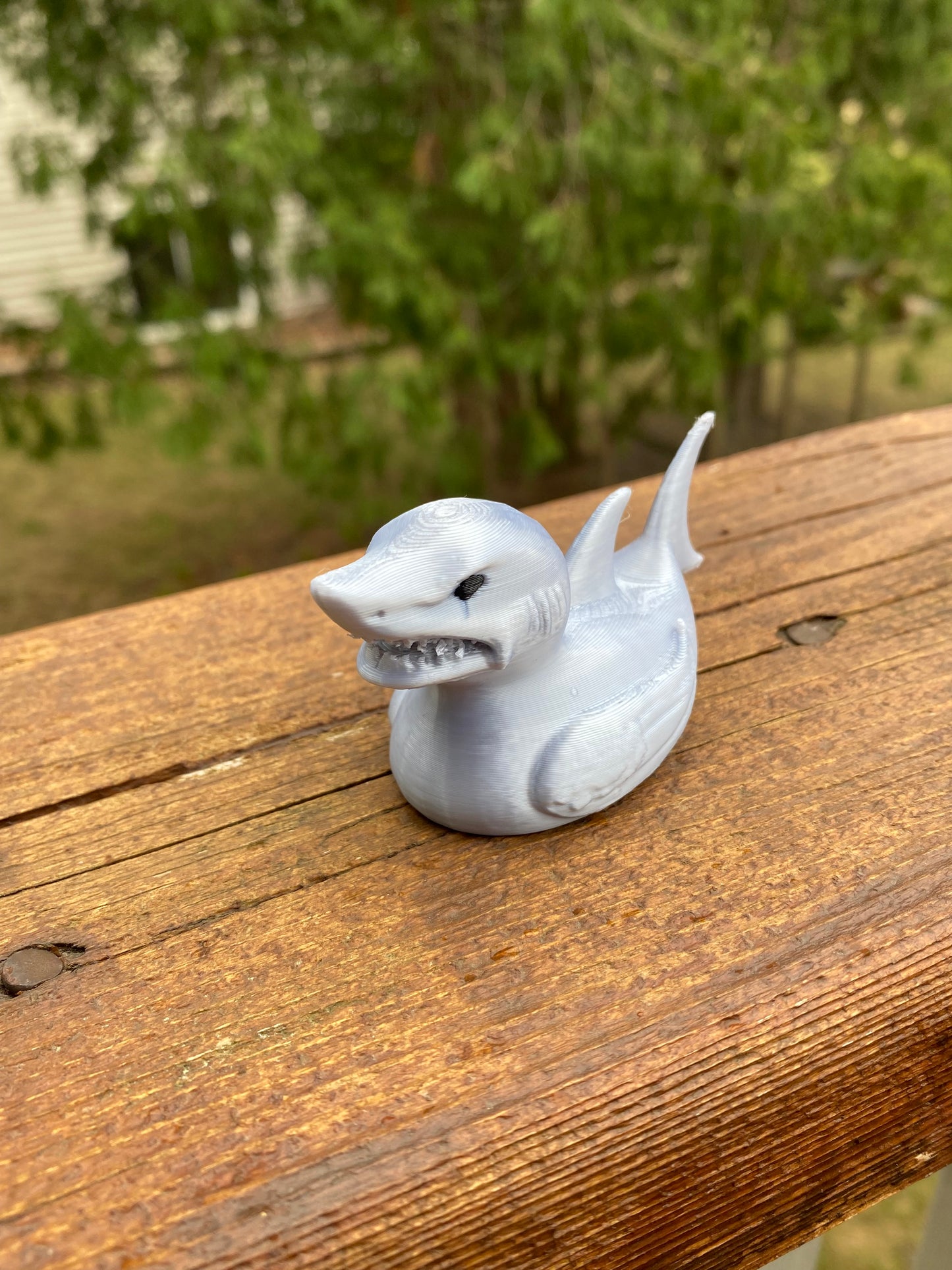 Shark Duck Miniature Figurine For Jeep Wrangler Dashboard