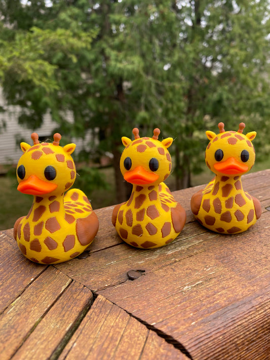 Giraffe Duck Miniature Figurine For Jeep Wrangler Dashboard