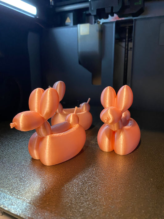 Balloon Dog Duck Miniature Figurine For Jeep Wrangler Dashboard