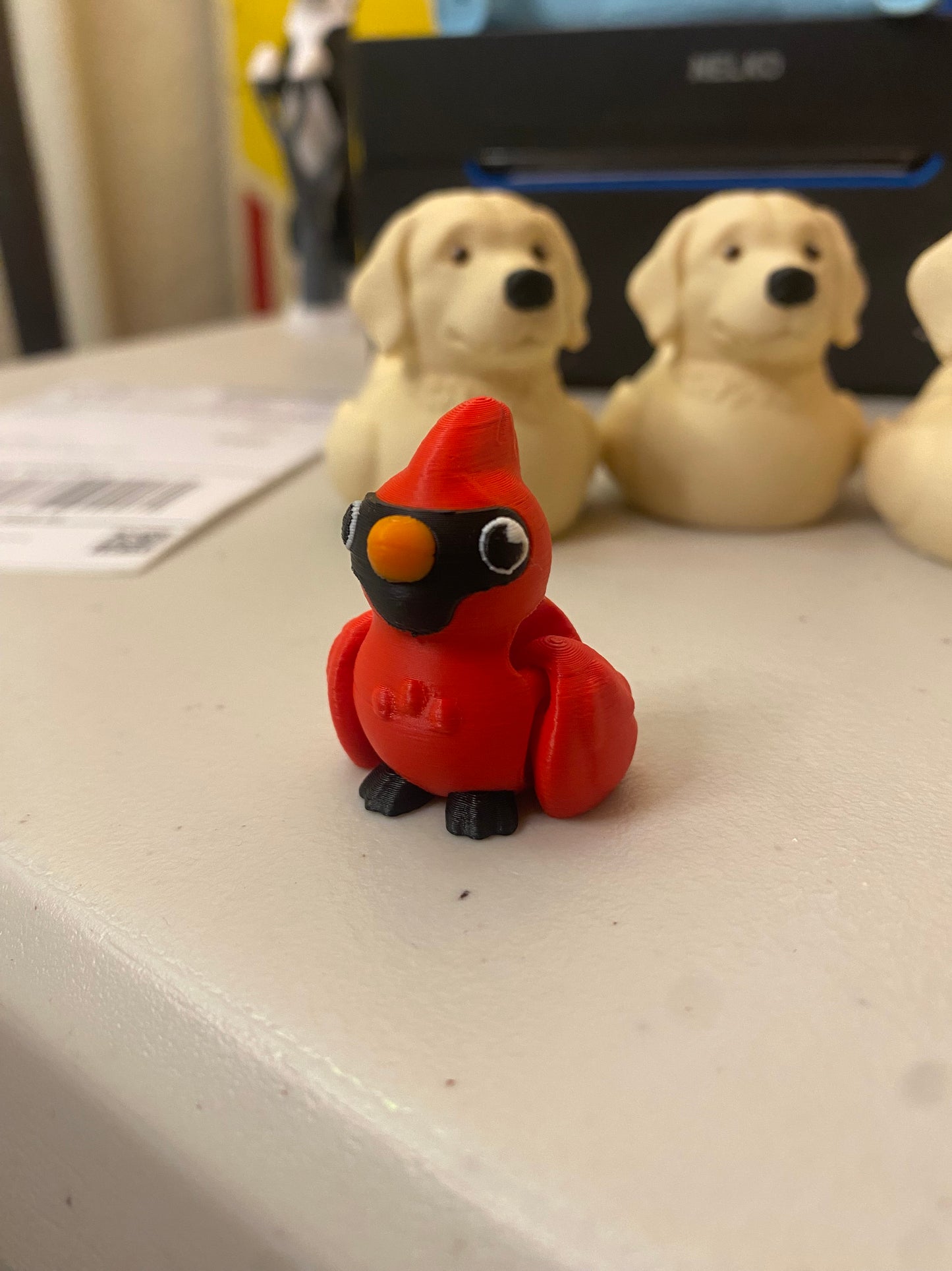 Cardinal Fidget Toys and Keychains