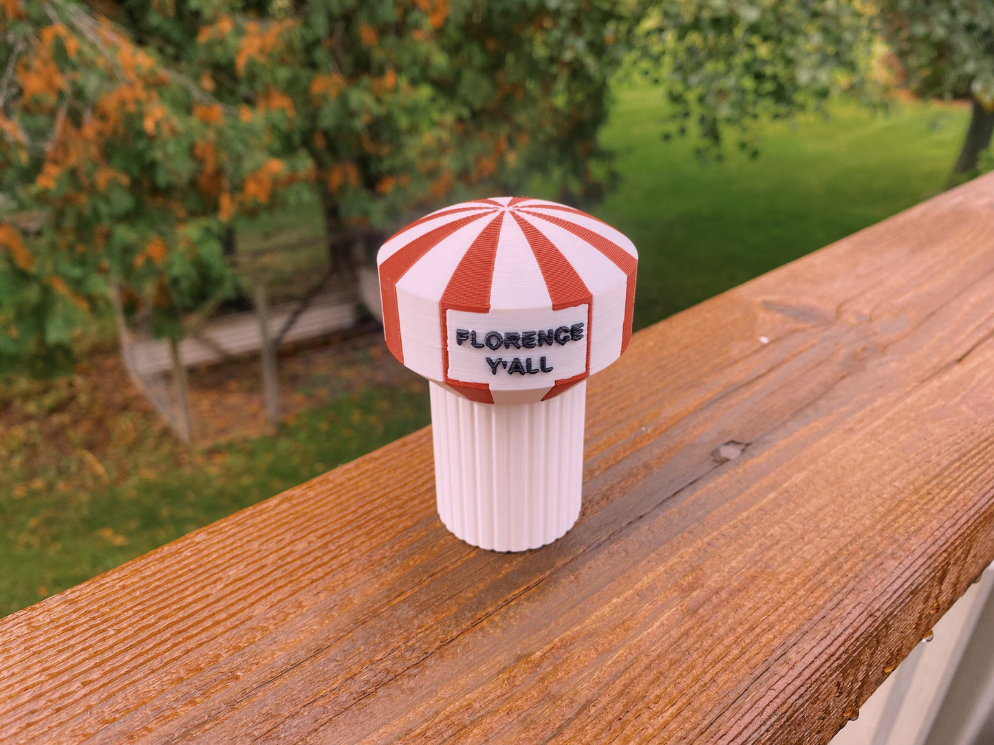 Florence Y'all Kentucky Water Tower Miniature Replica Desk / Christmas Tree Ornament