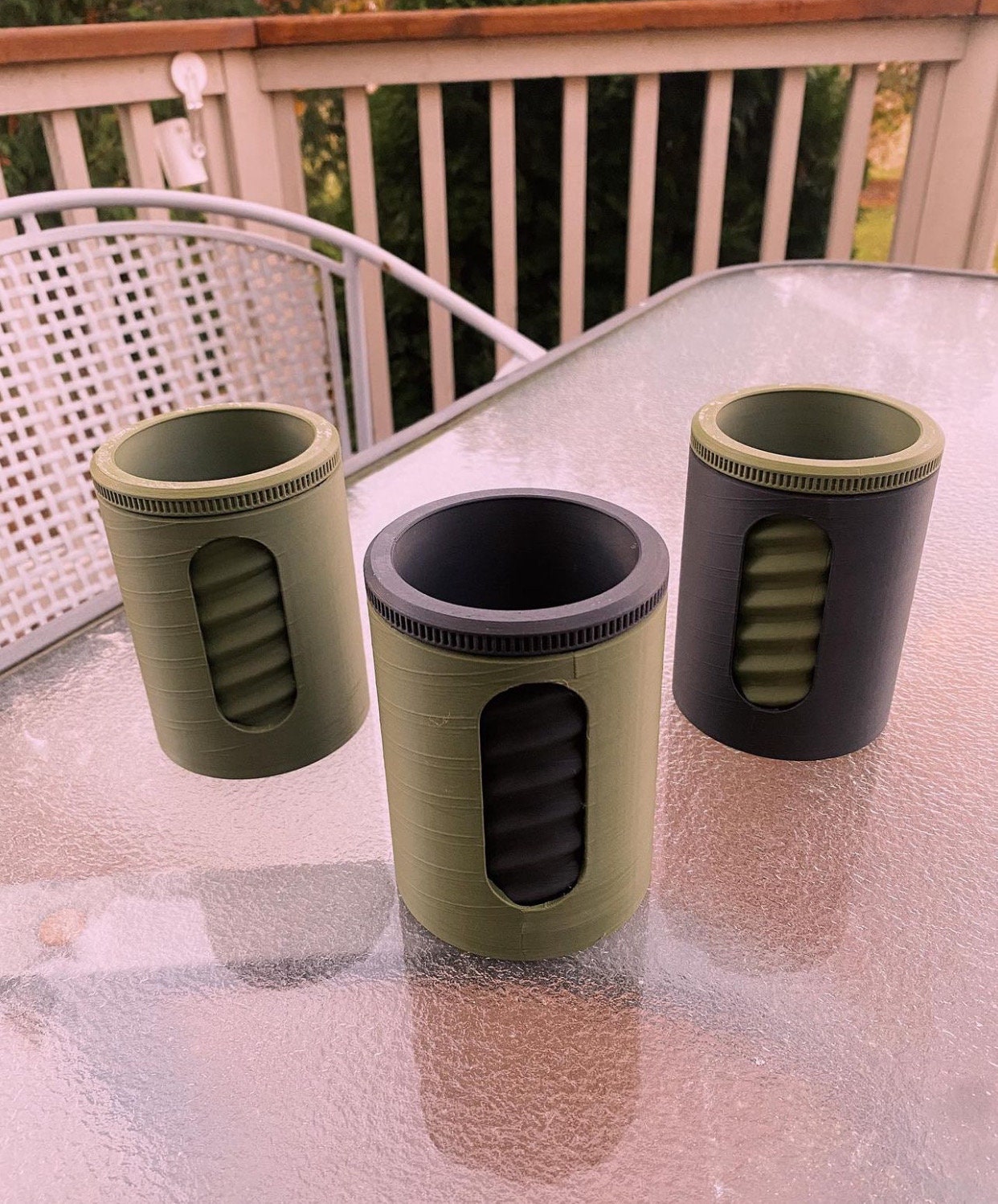 3D Printed Twist Can Cozy Super Satisfying Color Customizable