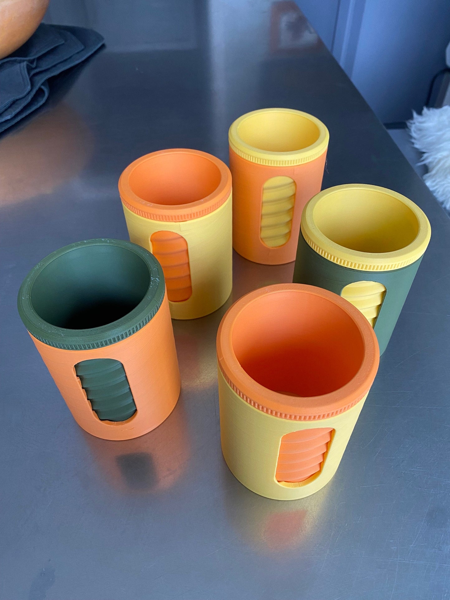 3D Printed Twist Can Cozy Super Satisfying Color Customizable