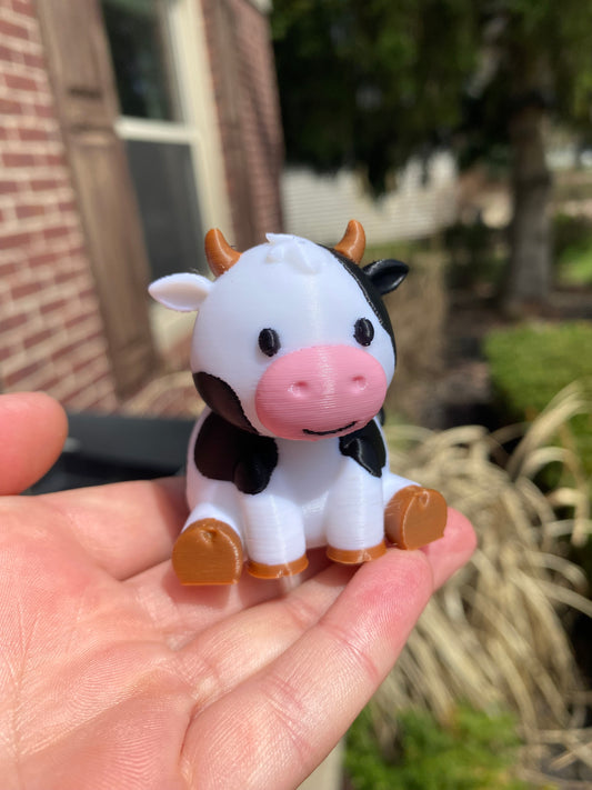 3D Printed Moo Moo Subaru Dashboard Cows