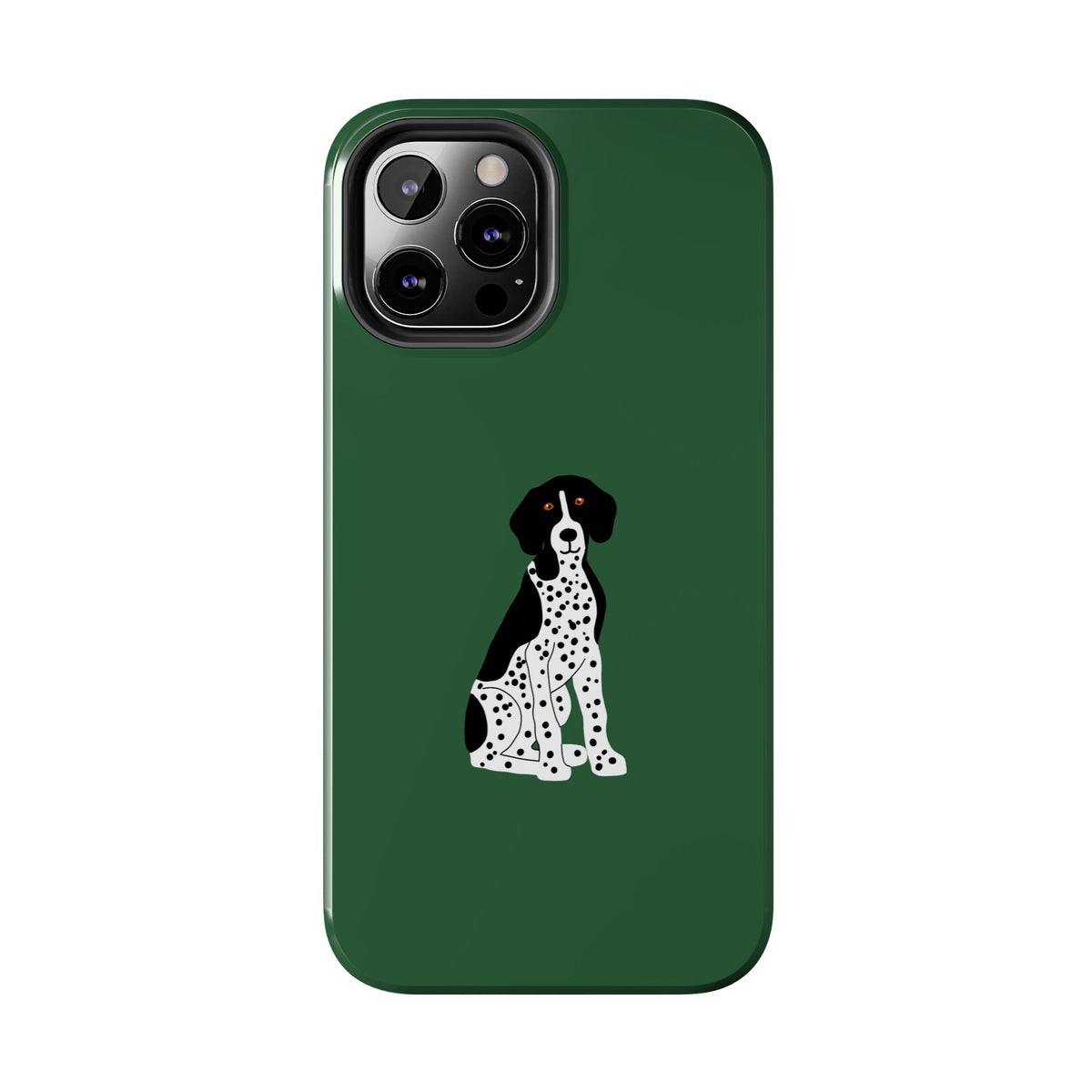 Black GSP Dark Green Tough Phone Cases