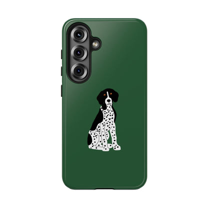 Black GSP Dark Green Tough Phone Cases