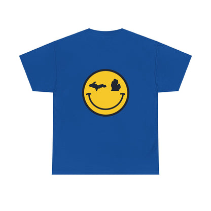 Unisex Michigan Smiley Face Tee