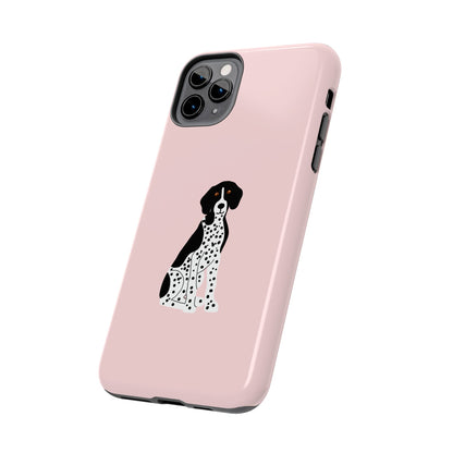 Black GSP Light Pink Tough Phone Cases