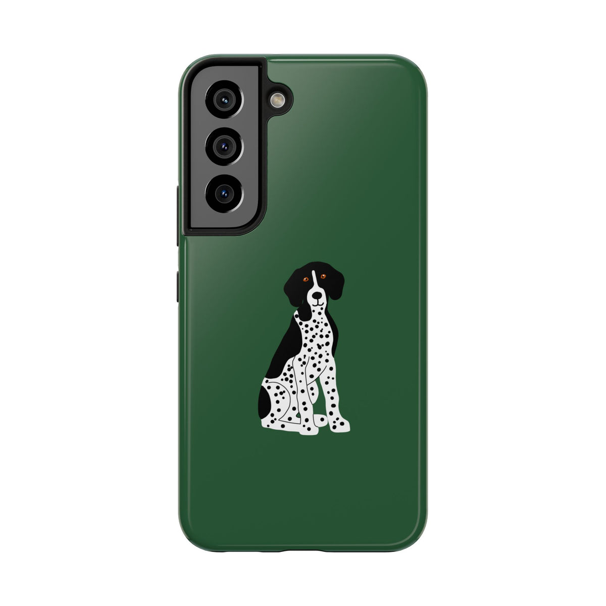 Black GSP Dark Green Tough Phone Cases