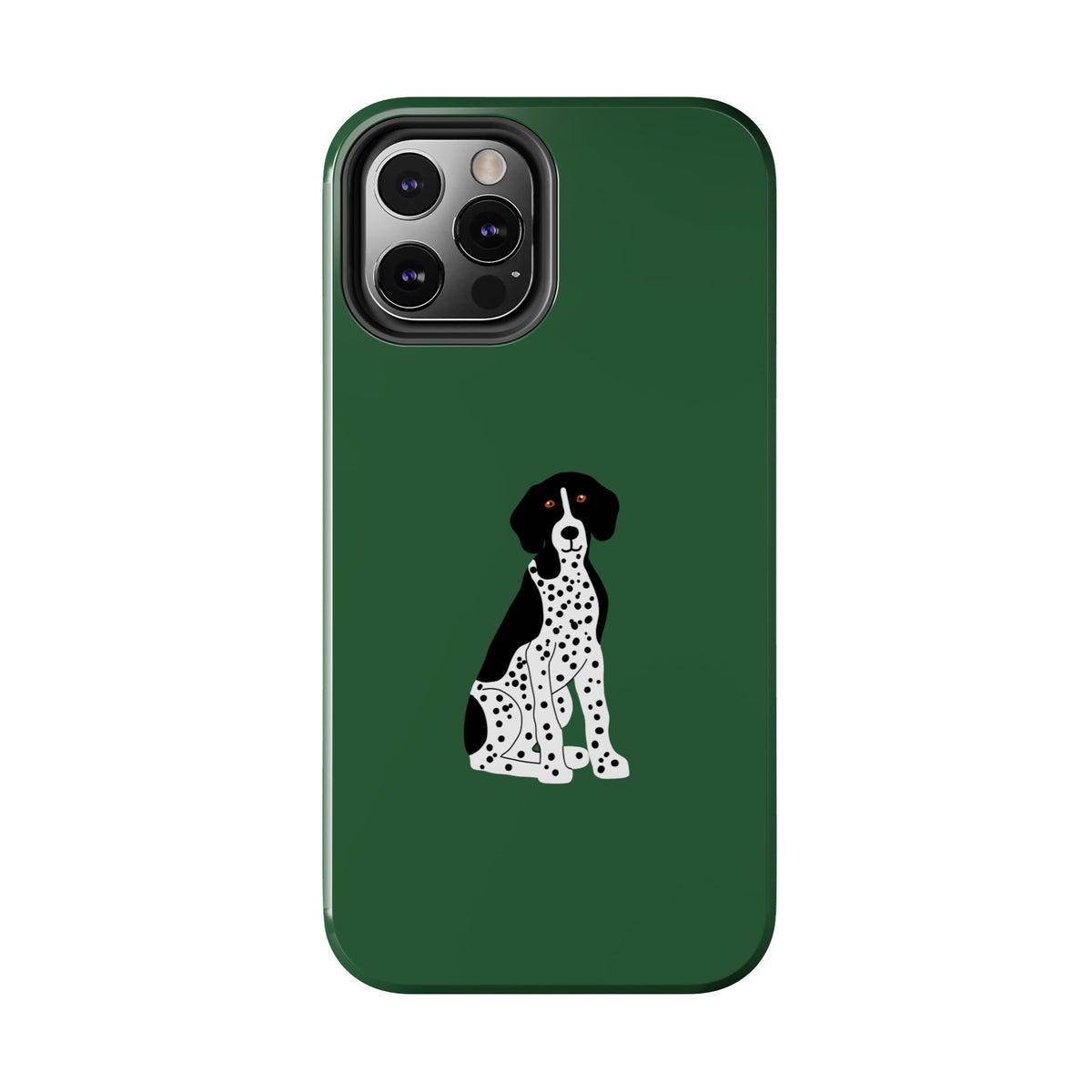 Black GSP Dark Green Tough Phone Cases