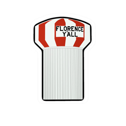 Florence Y'all Water Tower Florence Kentucky Waterproof Kiss-Cut Vinyl Decals Stickers