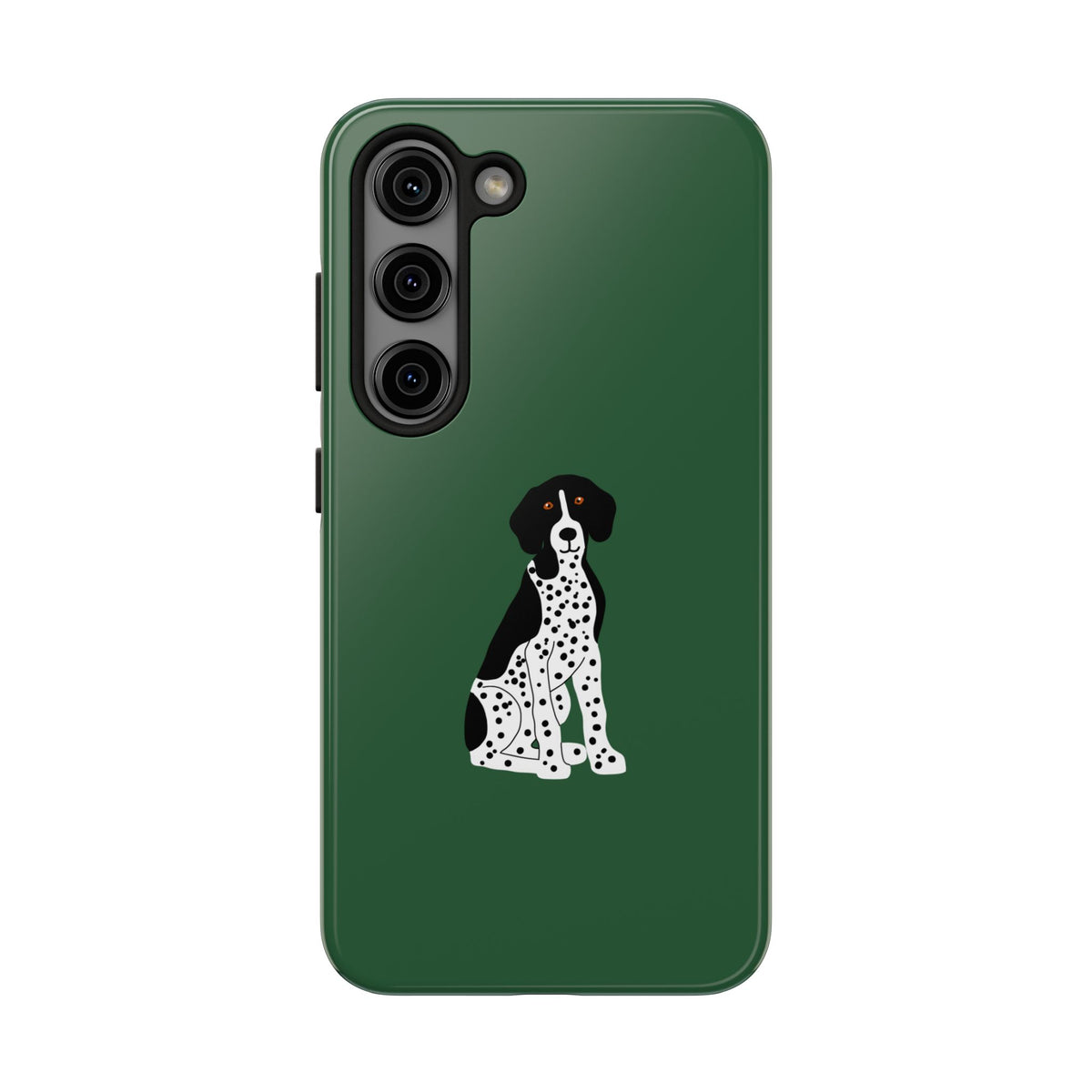 Black GSP Dark Green Tough Phone Cases